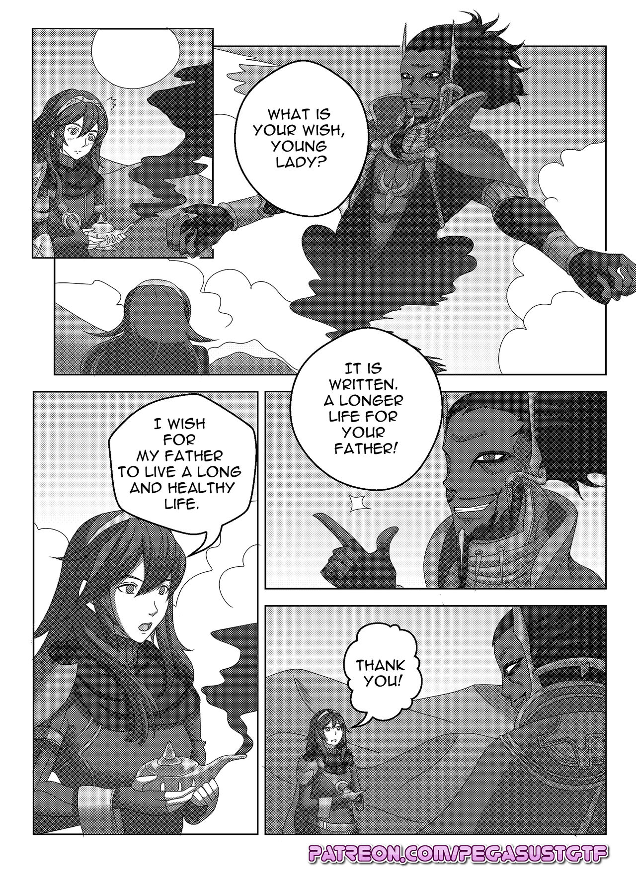 Lucina's Wish page 1 full