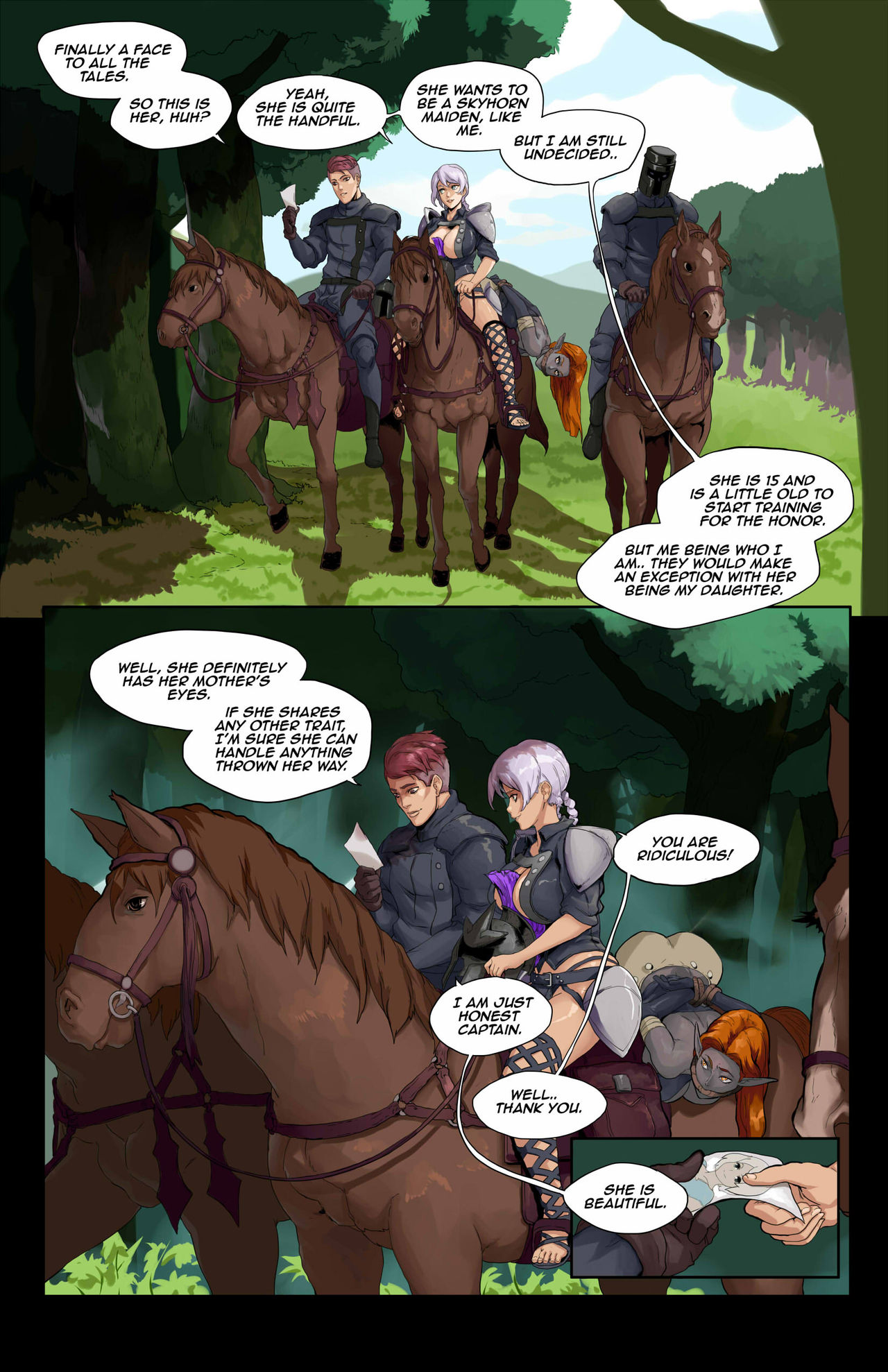 Oniquine  - queen opala page 1 full