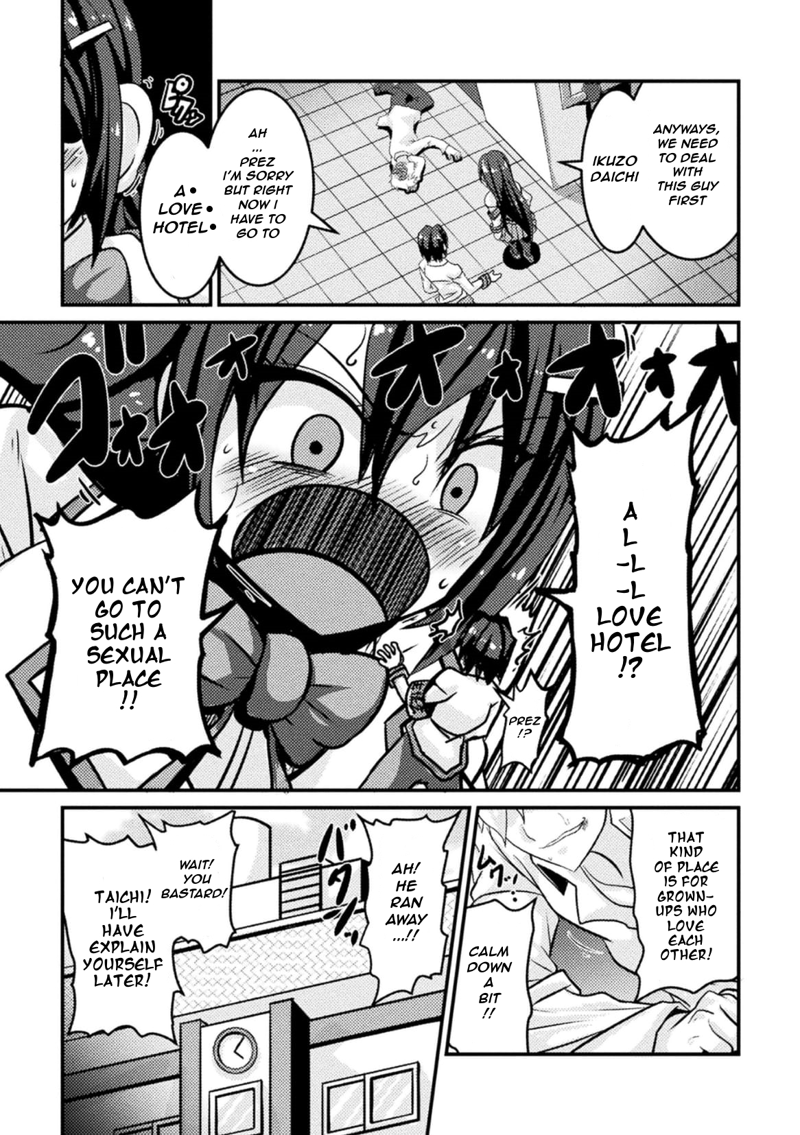 Bitch No Susume ~Mesu Ni Mezameru Seitokaichou  Advice To A Bitch ~ Student Council President Becomes A Woman Vol.1,2,&amp; 3 page 3 full