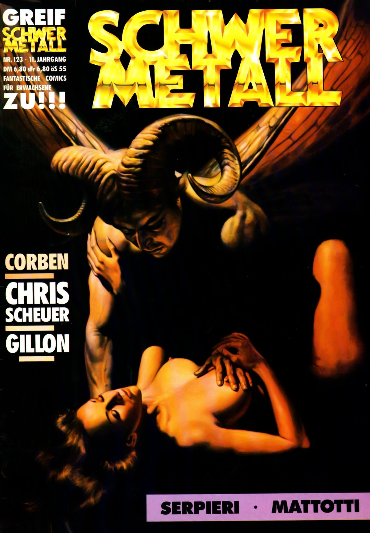 Schwermetall #123 page 1 full