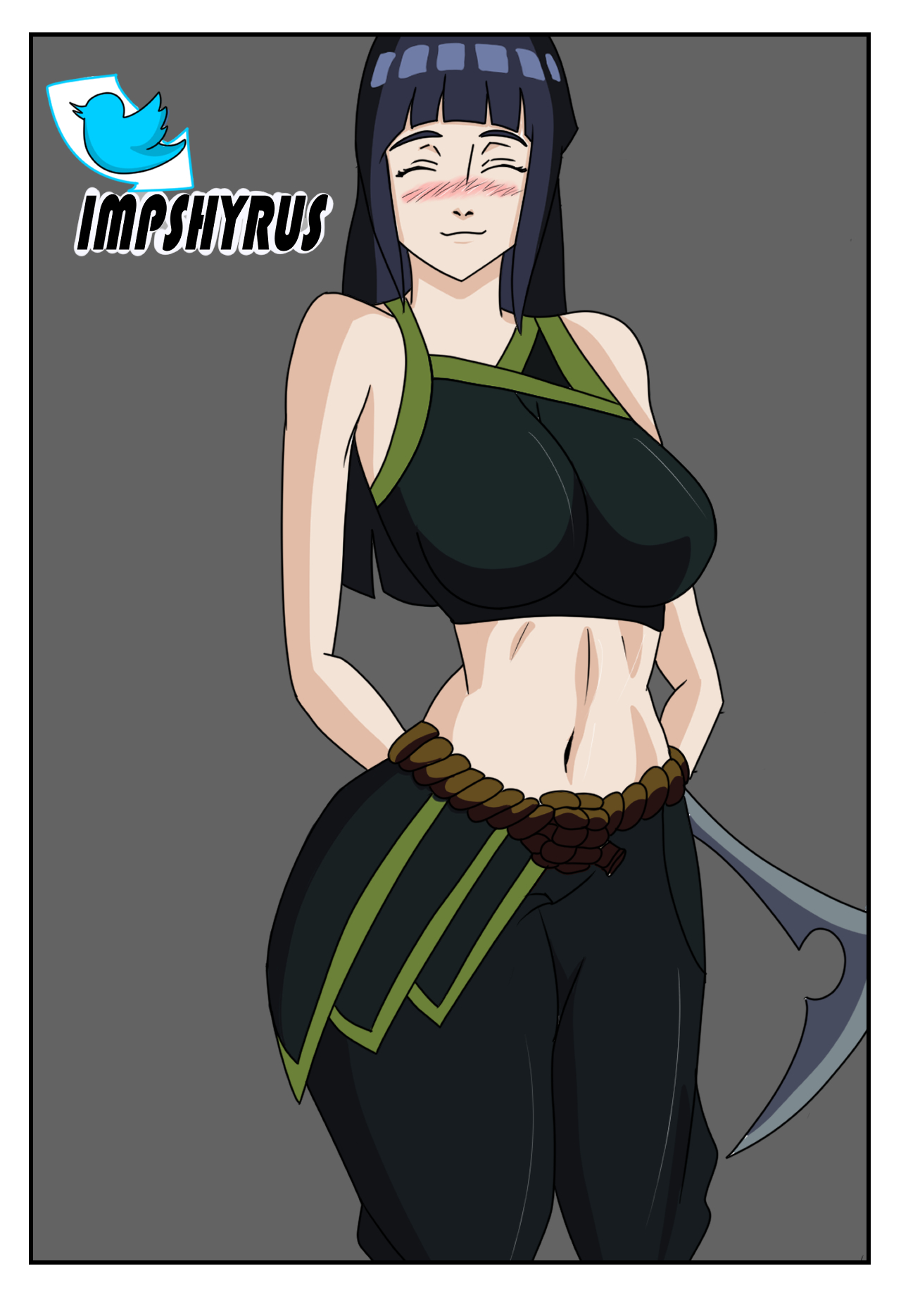 hinata cosplay akali page 1 full