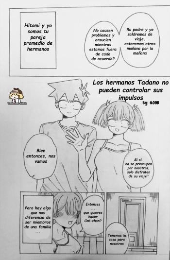 The Tadano Siblings Can't Control Their Urges cover