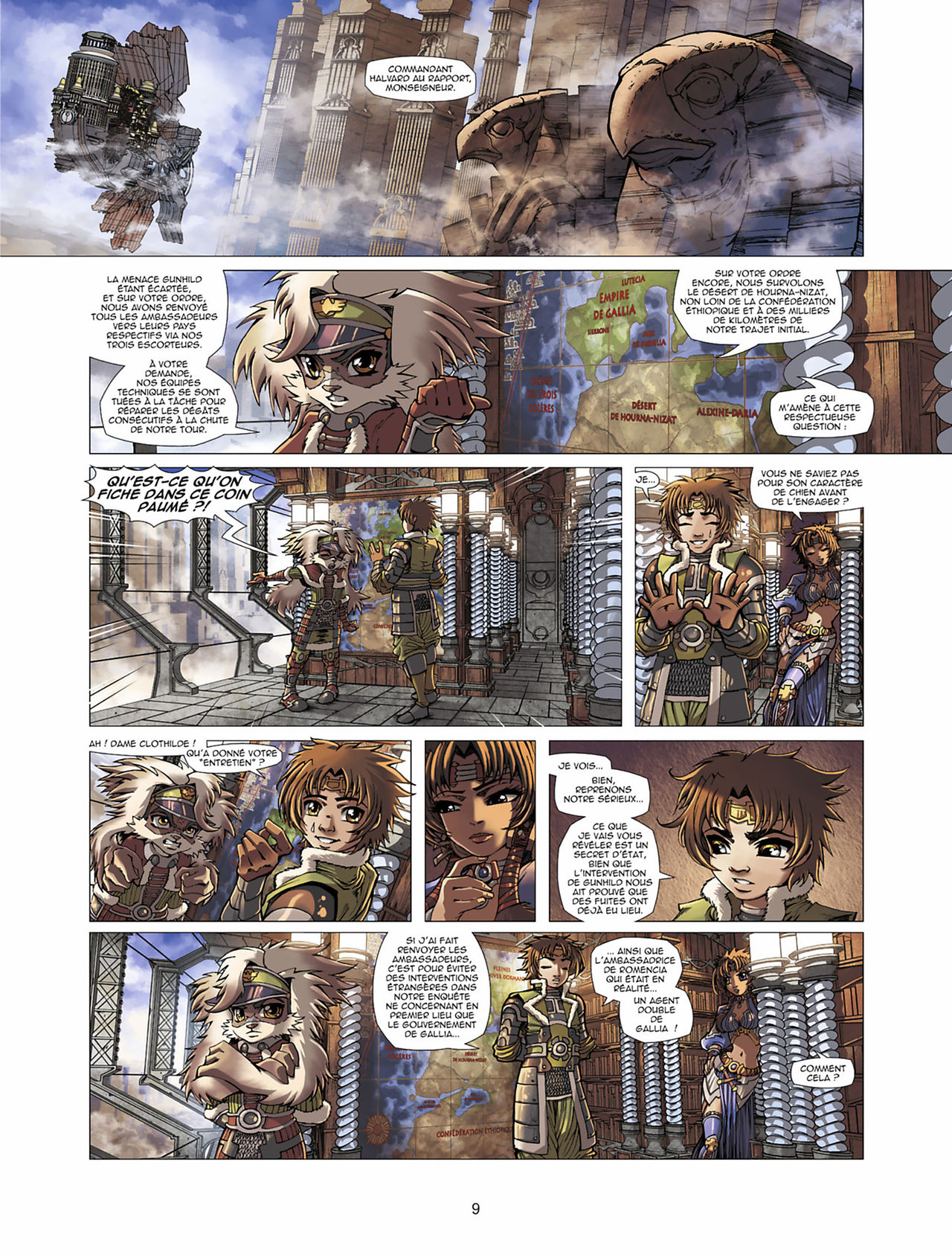 La Guerrière Innocente Tomes 2 - Le Palais de l'Oubli page 10 full