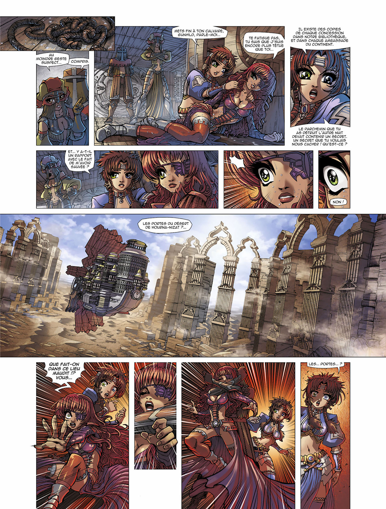 La Guerrière Innocente Tomes 2 - Le Palais de l'Oubli page 8 full