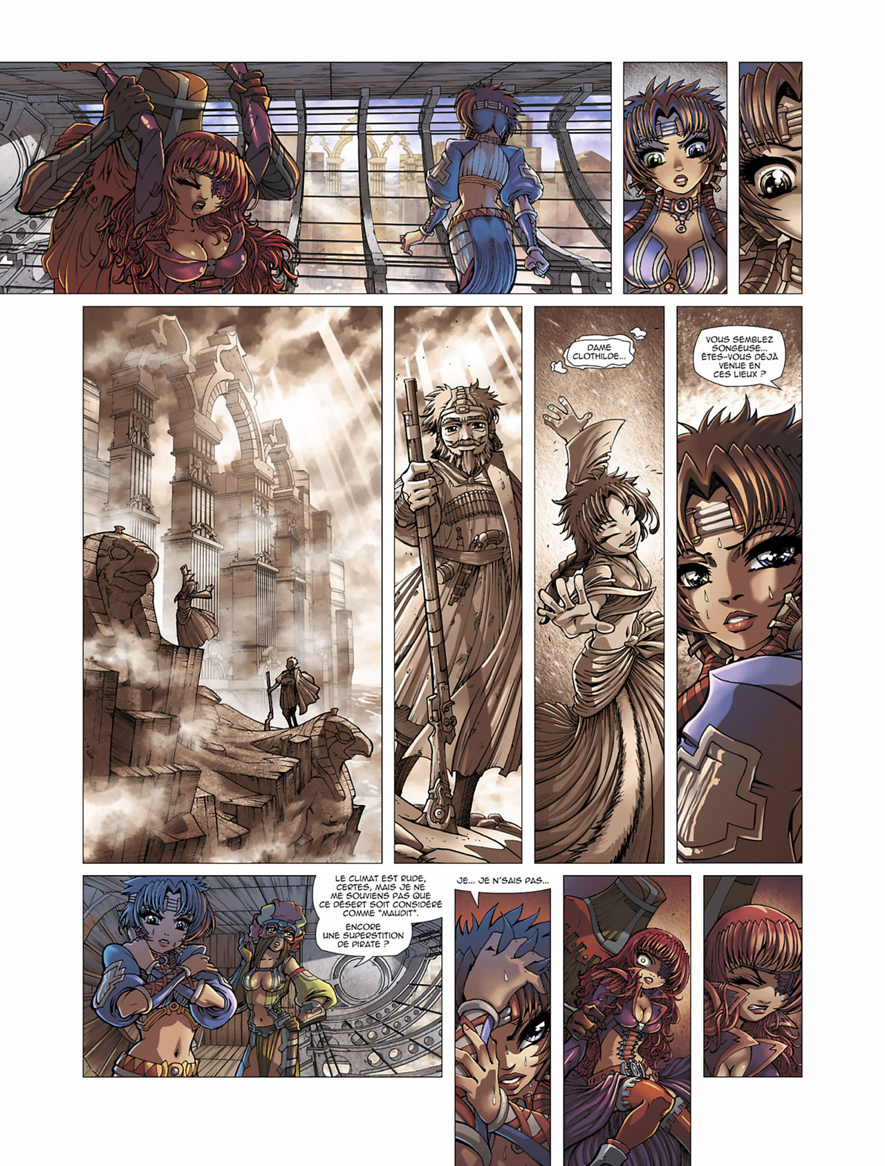 La Guerrière Innocente Tomes 2 - Le Palais de l'Oubli page 9 full