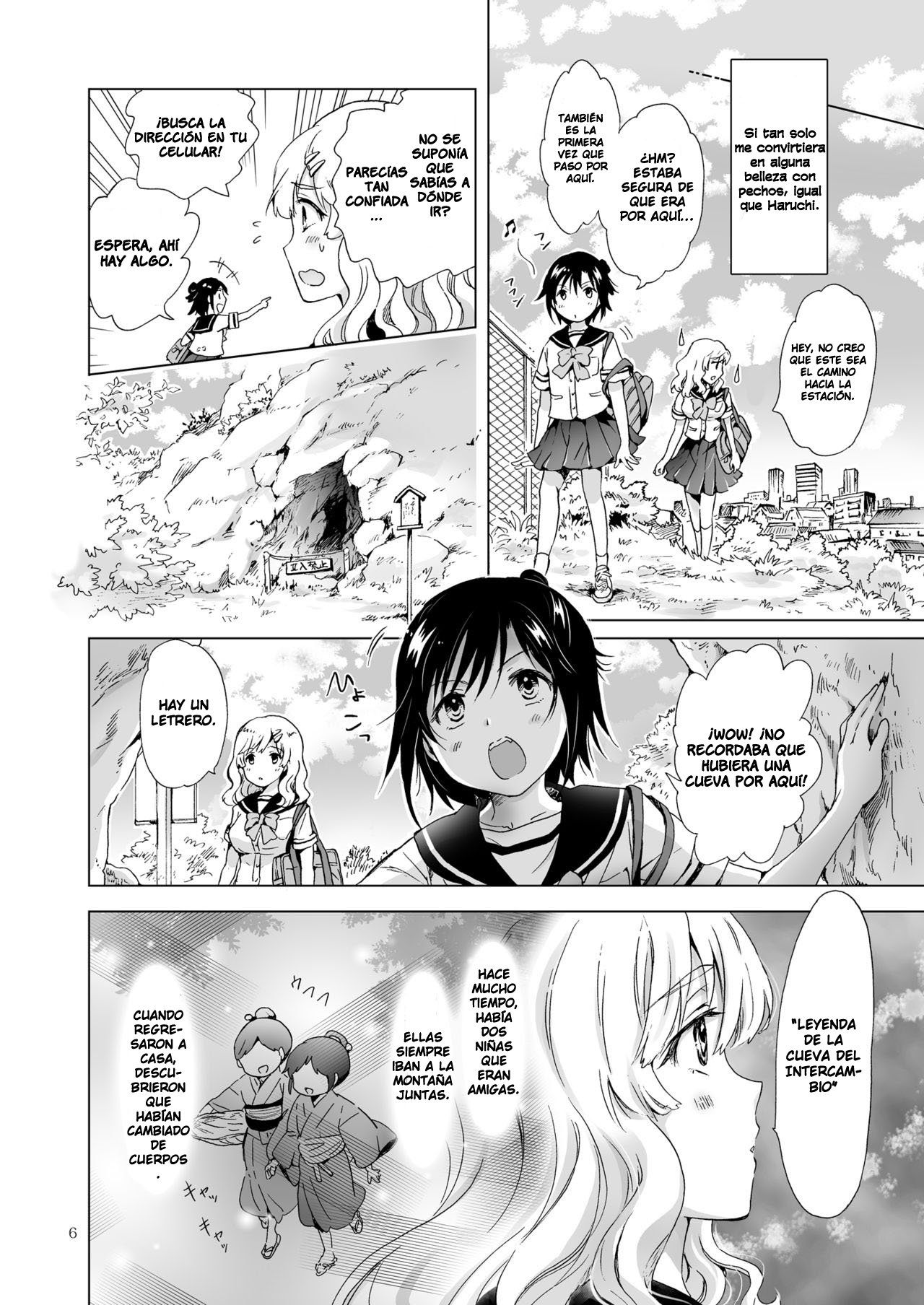 Oppai-chan to Chippai-chan ga Irekawaru Hanashi page 5 full