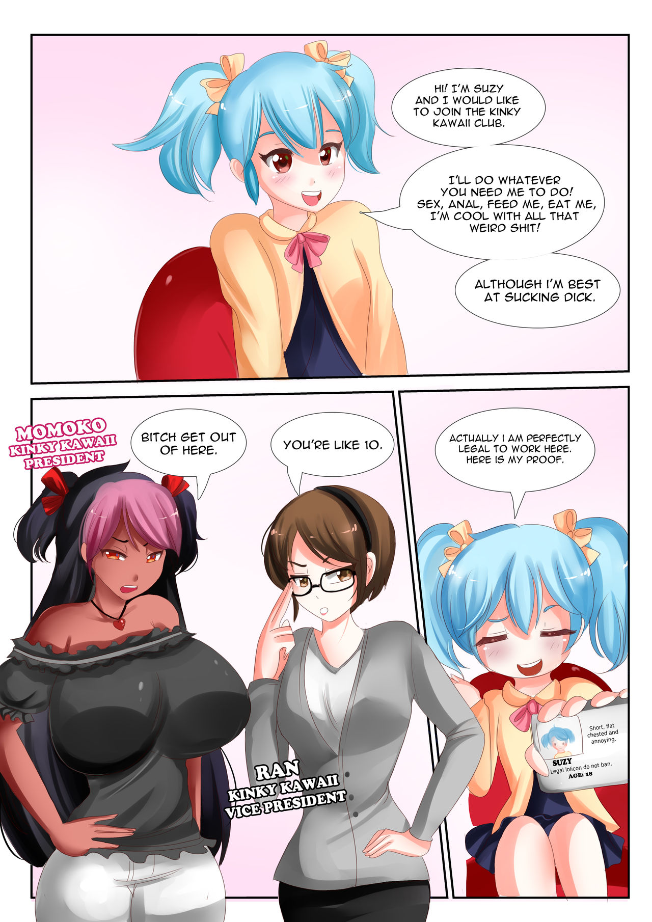 Kinky Kawaii Club Tasty Interview page 2 full