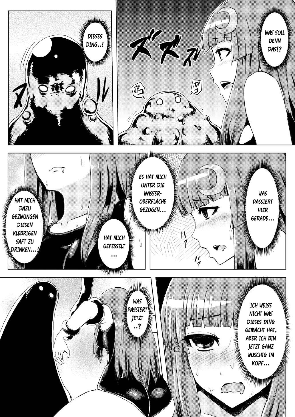 Sukumizu Patchouli Shokushu Jigoku | Schulbadeanzug Patchouli - Tentakel Hölle page 7 full