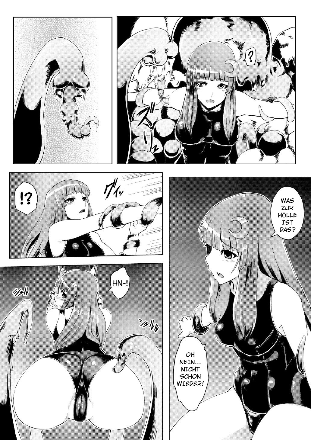 Sukumizu Patchouli Shokushu Jigoku | Schulbadeanzug Patchouli - Tentakel Hölle page 8 full