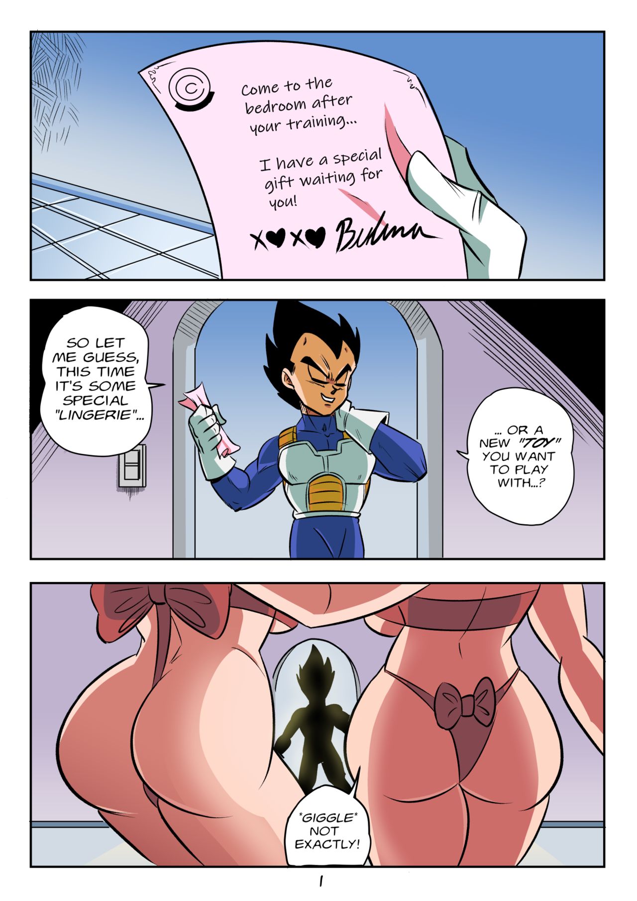 Vegeta's Gift page 3 full