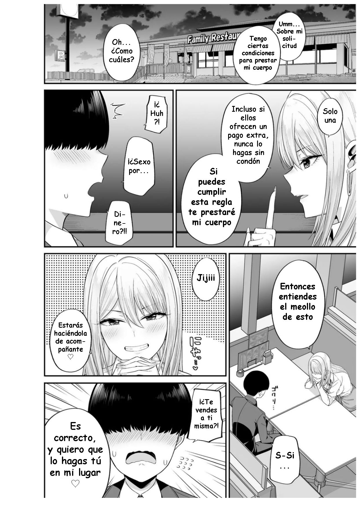Watashi no Karada, Okashi Shimasu. Gal Hen | Rent My Body 3 page 4 full