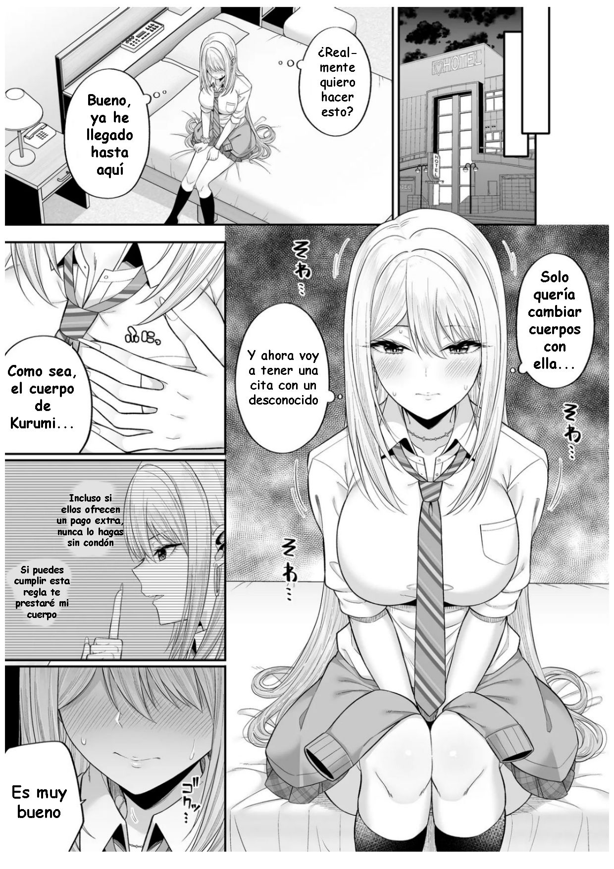 Watashi no Karada, Okashi Shimasu. Gal Hen | Rent My Body 3 page 7 full
