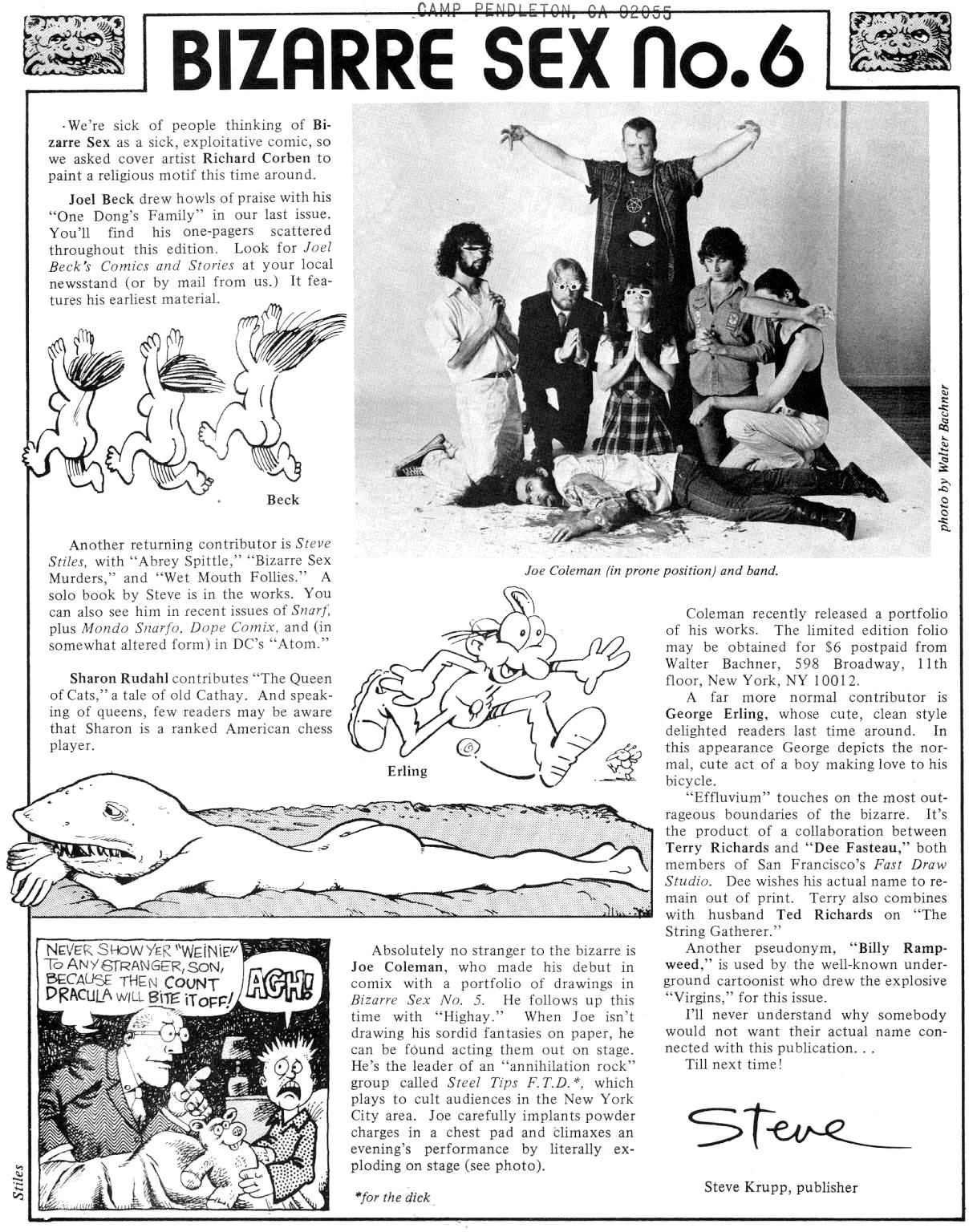 Bizarre Sex No. 6 page 3 full