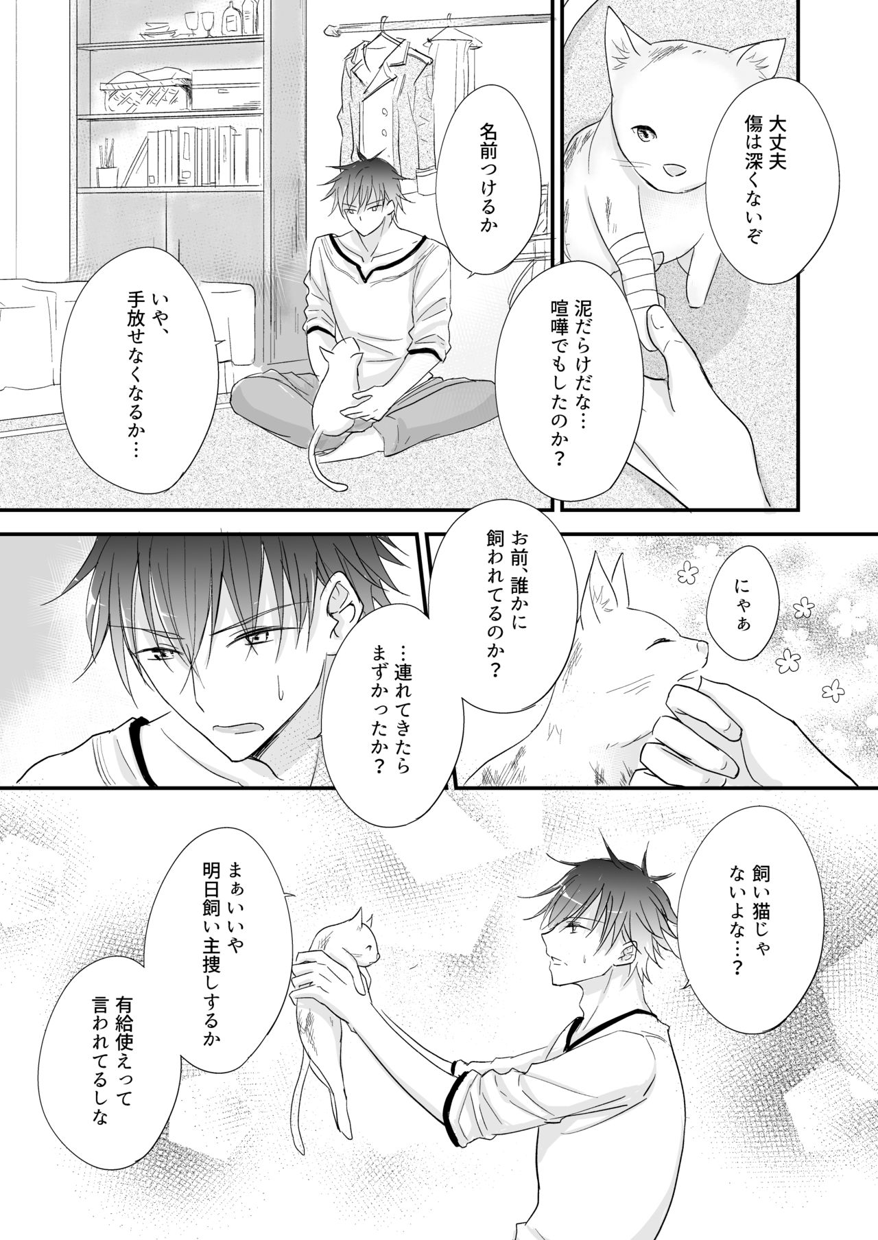 Hatsujou~Koneko wo Hirotta Kishi no Hanashi~ page 4 full
