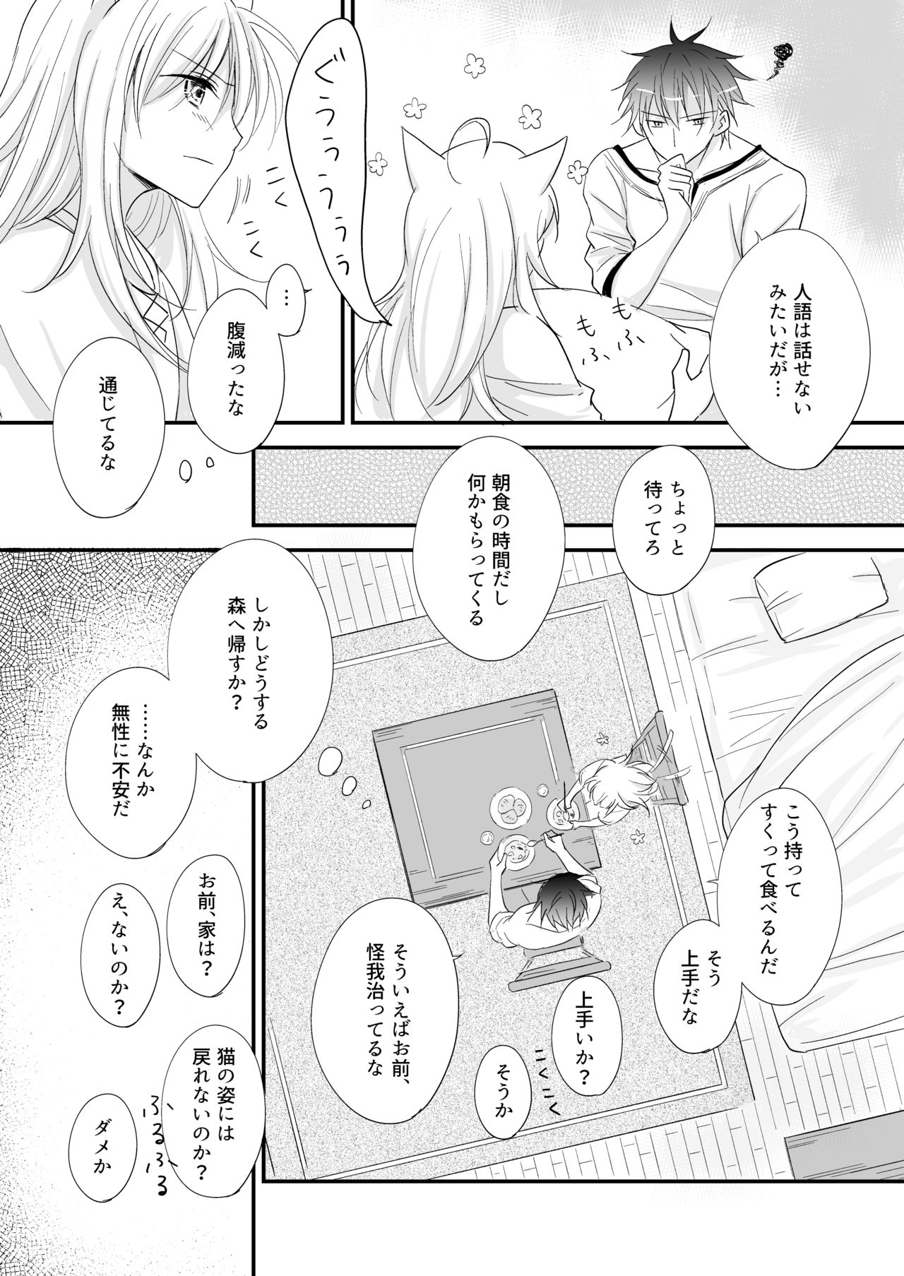 Hatsujou~Koneko wo Hirotta Kishi no Hanashi~ page 9 full