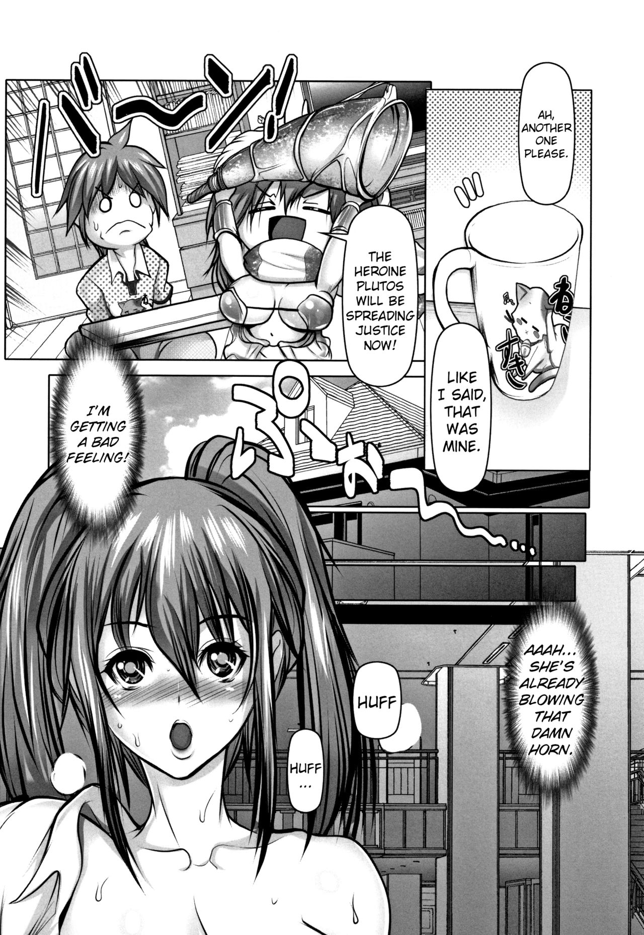 The blessed Plu-san Chapter 3 | The Heroine’s Tentacle Fainting Predicament page 6 full