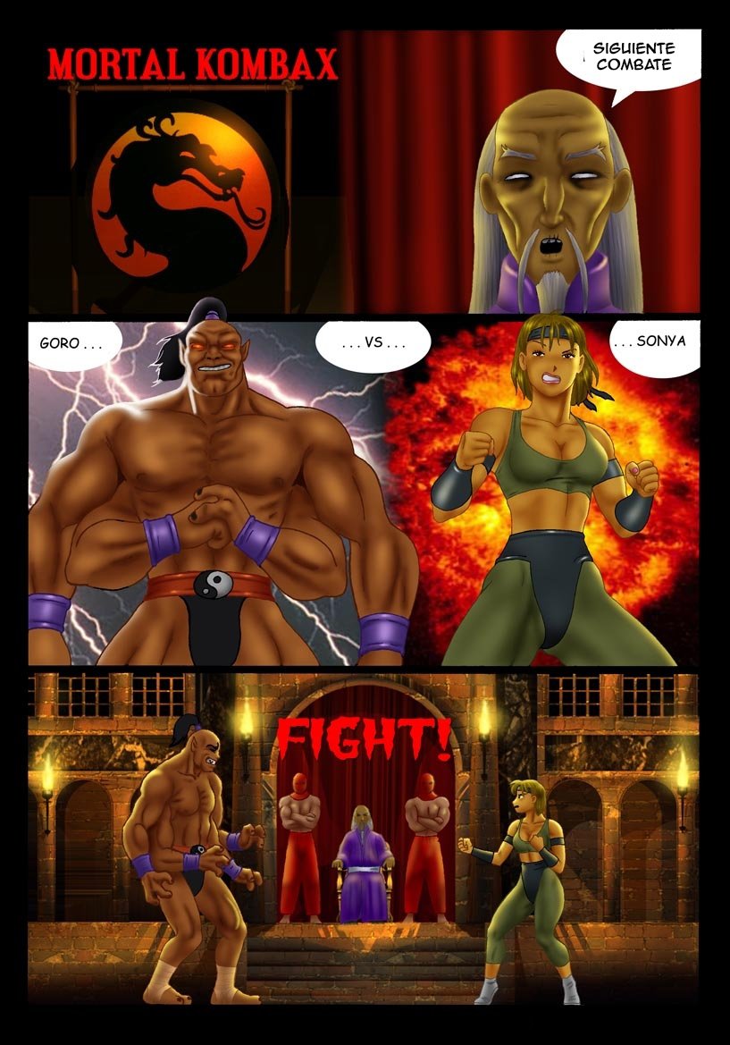 Mortal Kombax page 1 full