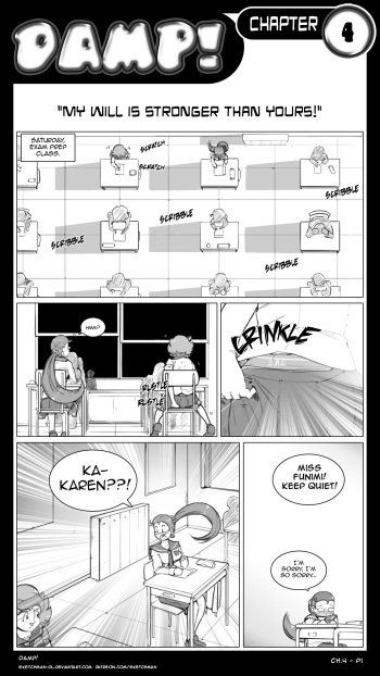 DAMP! chapter 4 cover