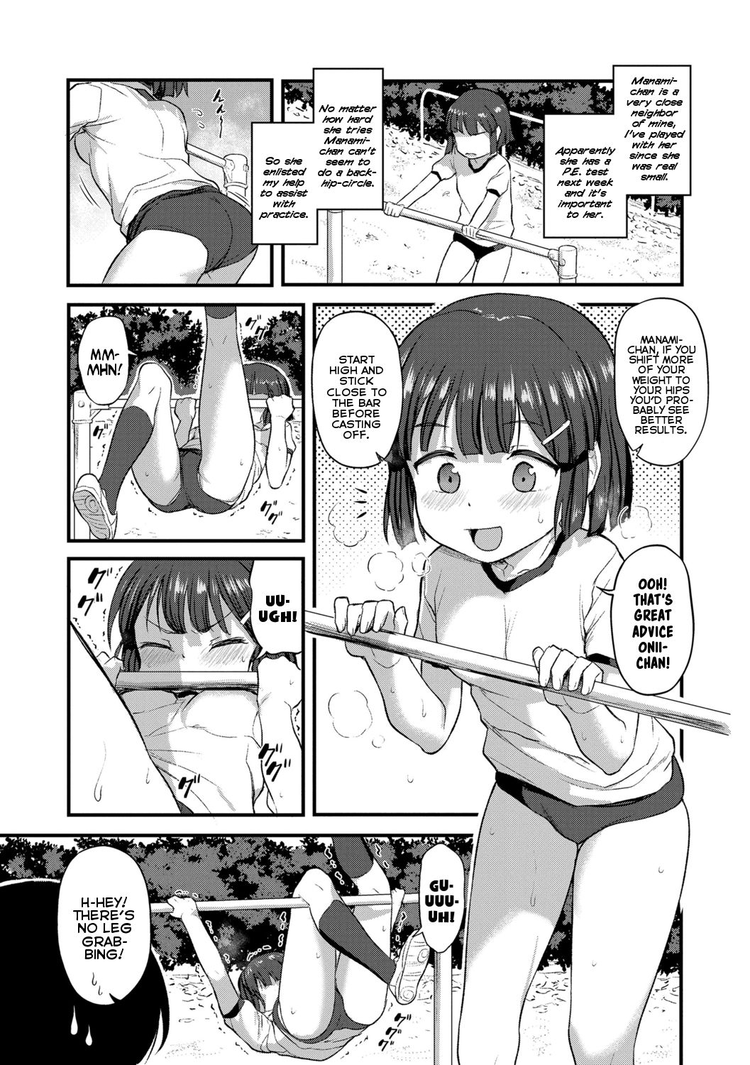 Manami-chan no Sakaagari | Manami-chan's Back-Hip-Circle Training page 2 full