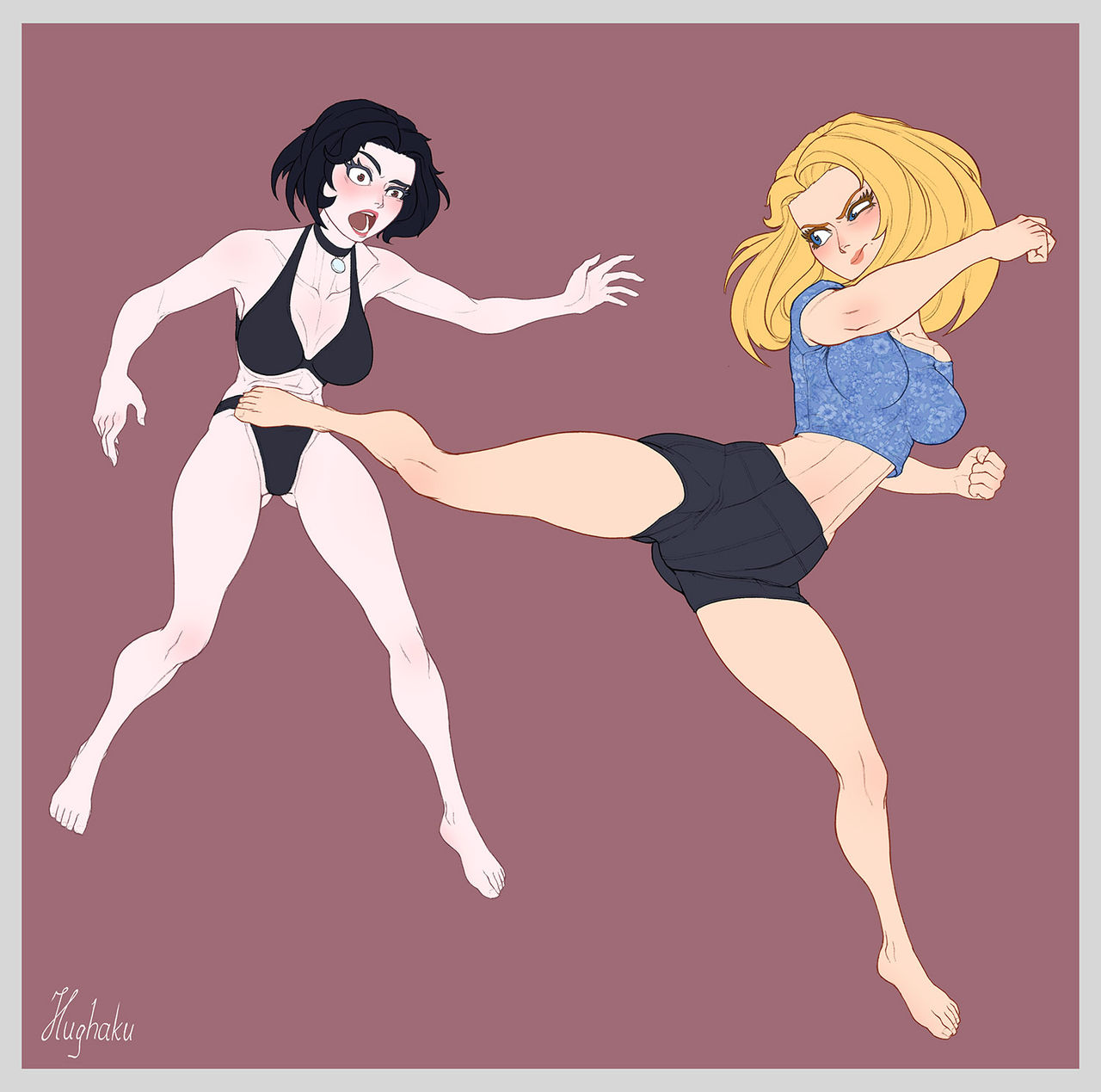 Doomer Girl VS Trad Girl Catfight! page 6 full
