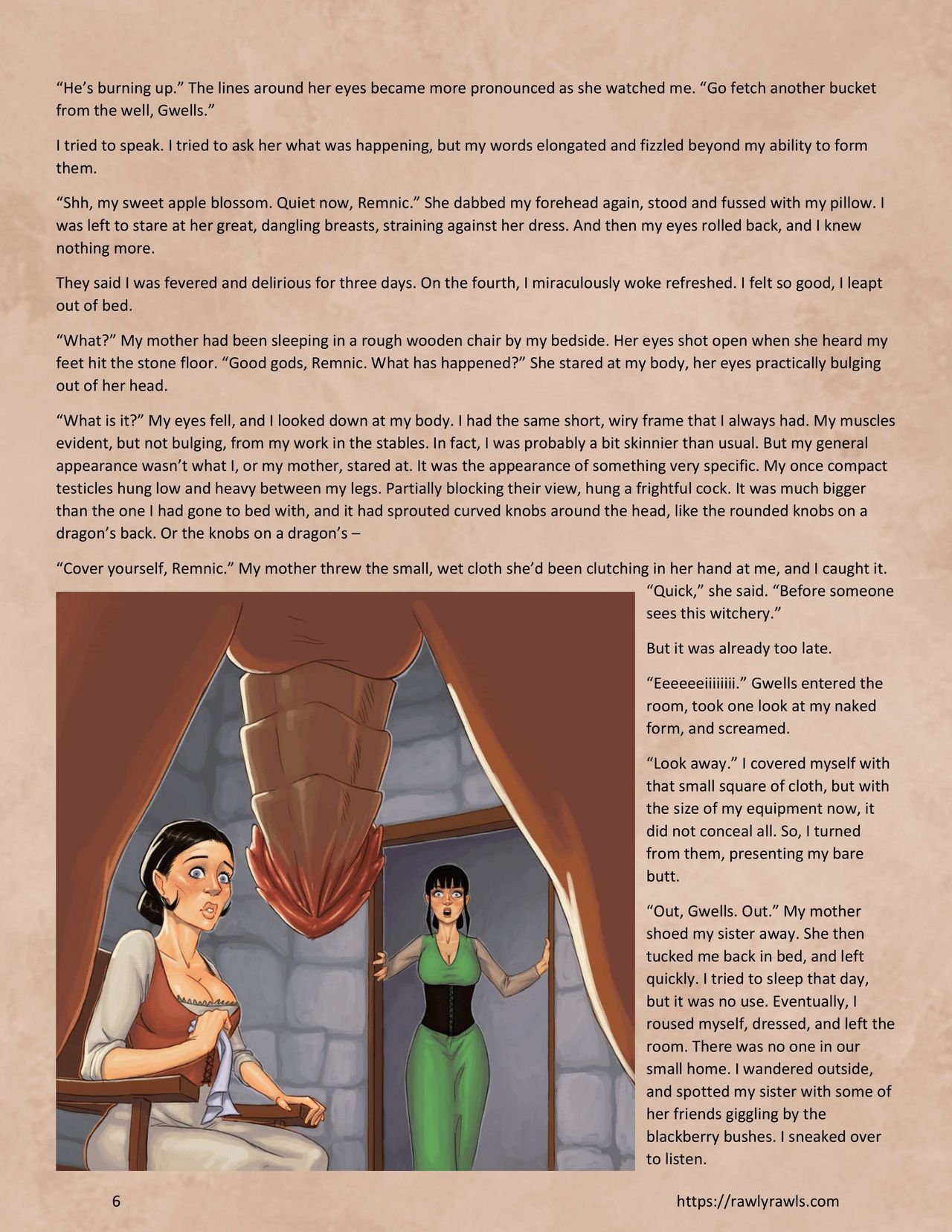 Dragon's Blood Chapter 1: Rawly Rawls Fiction page 6 full