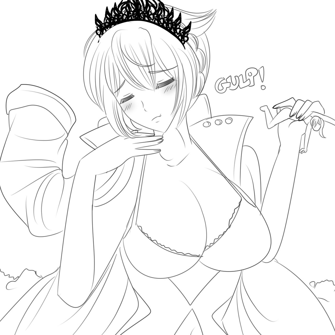 Giantess Artoria page 6 full