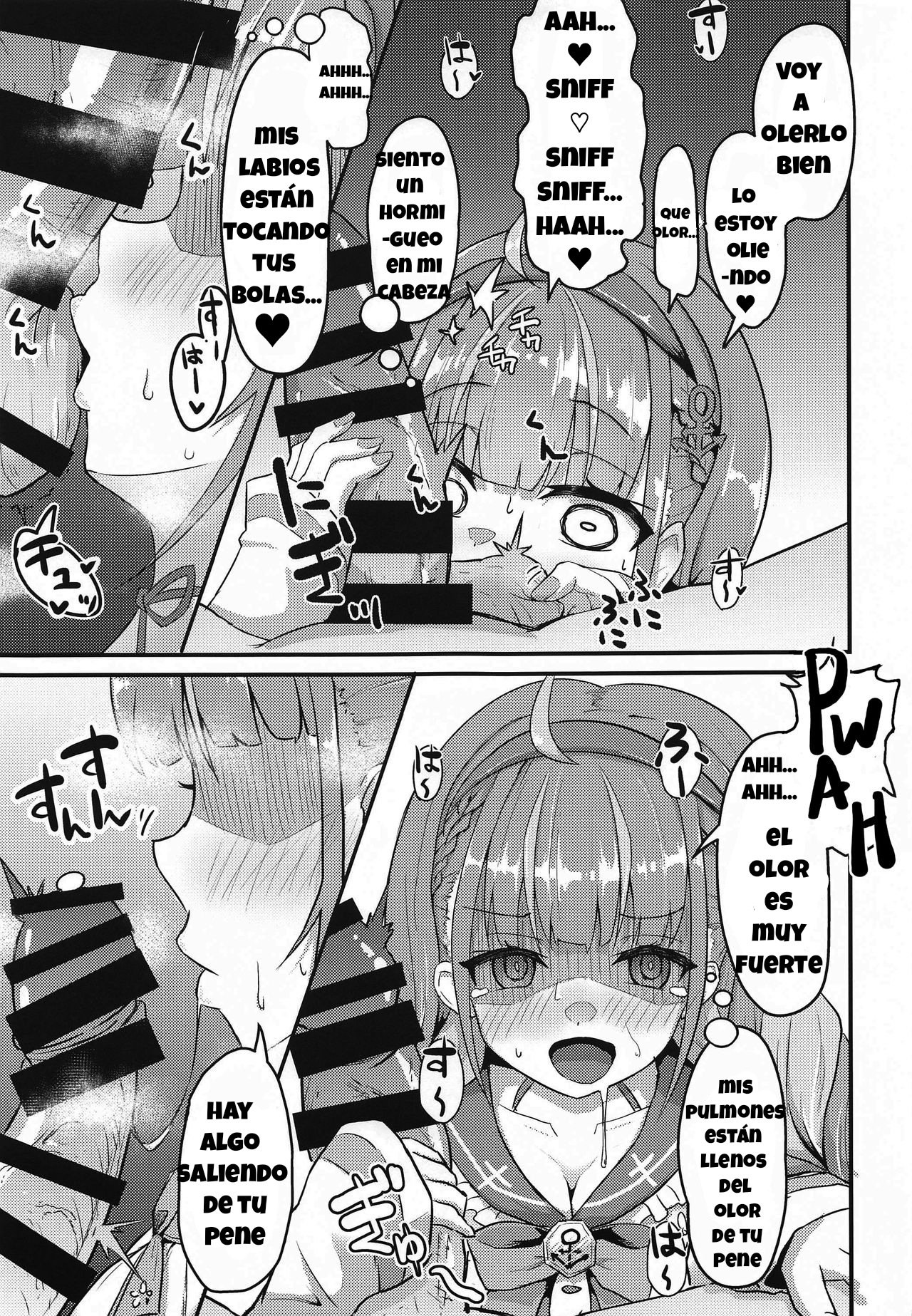 Onegaishimasu Ikkai dake de Ii no de Toriaezu Kaide Kudasai | Please! Just Once Is Fine, So Smell My Dick! page 6 full