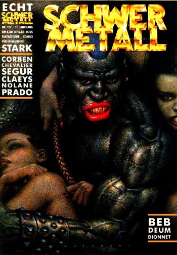 Schwermetall #127 cover