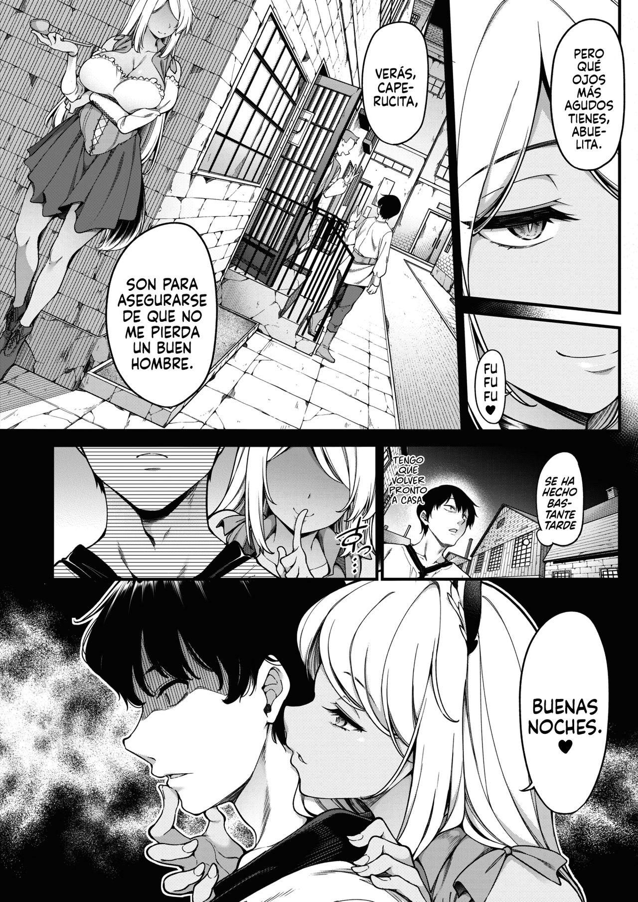 Akazukin no Yari○n Obaachan | Caperucita Roja y su Perra Abuelita page 2 full