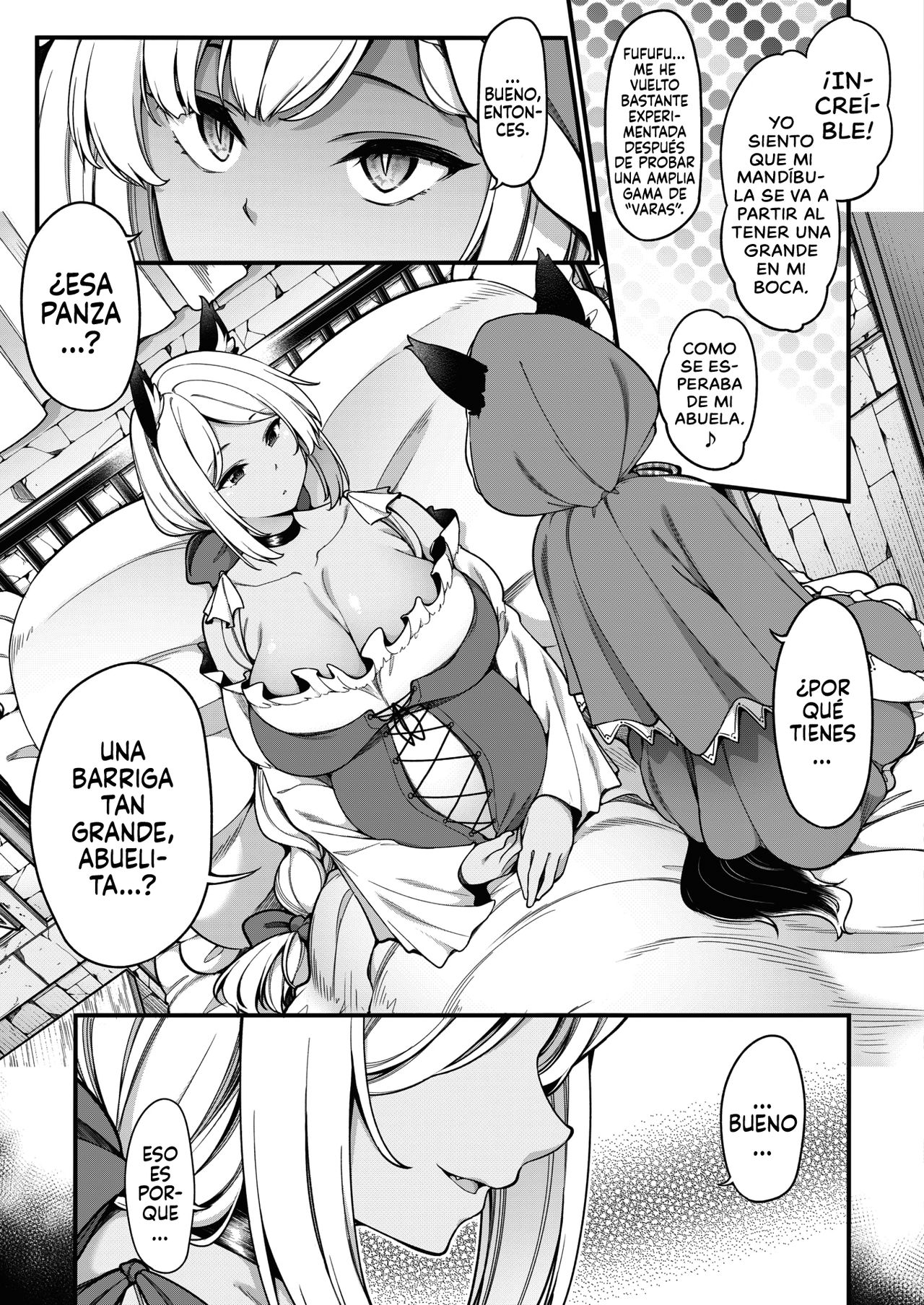 Akazukin no Yari○n Obaachan | Caperucita Roja y su Perra Abuelita page 7 full