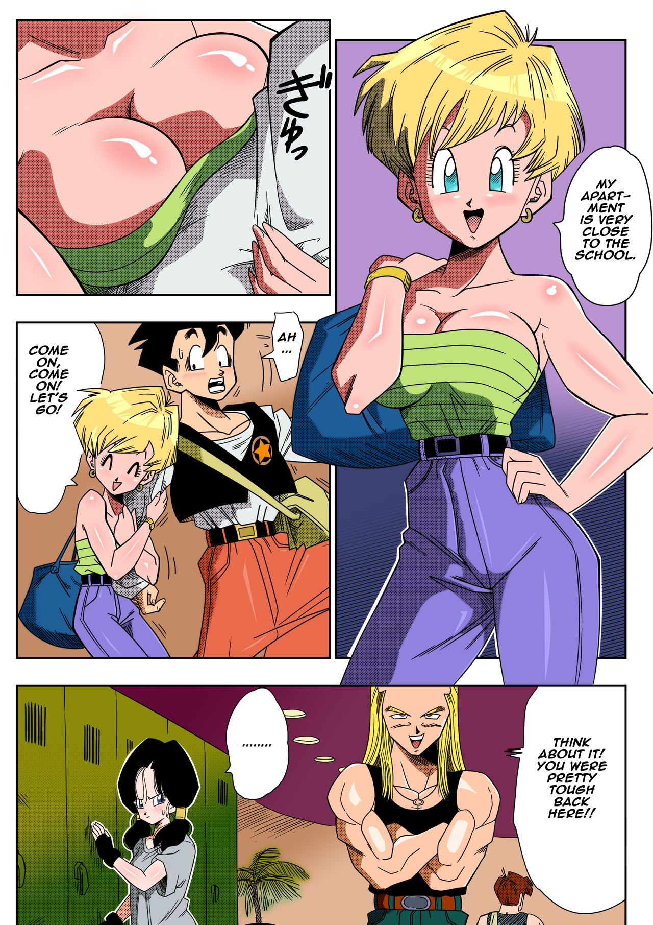 Love Triangle 1-4 Yamamoto color english page 4 full