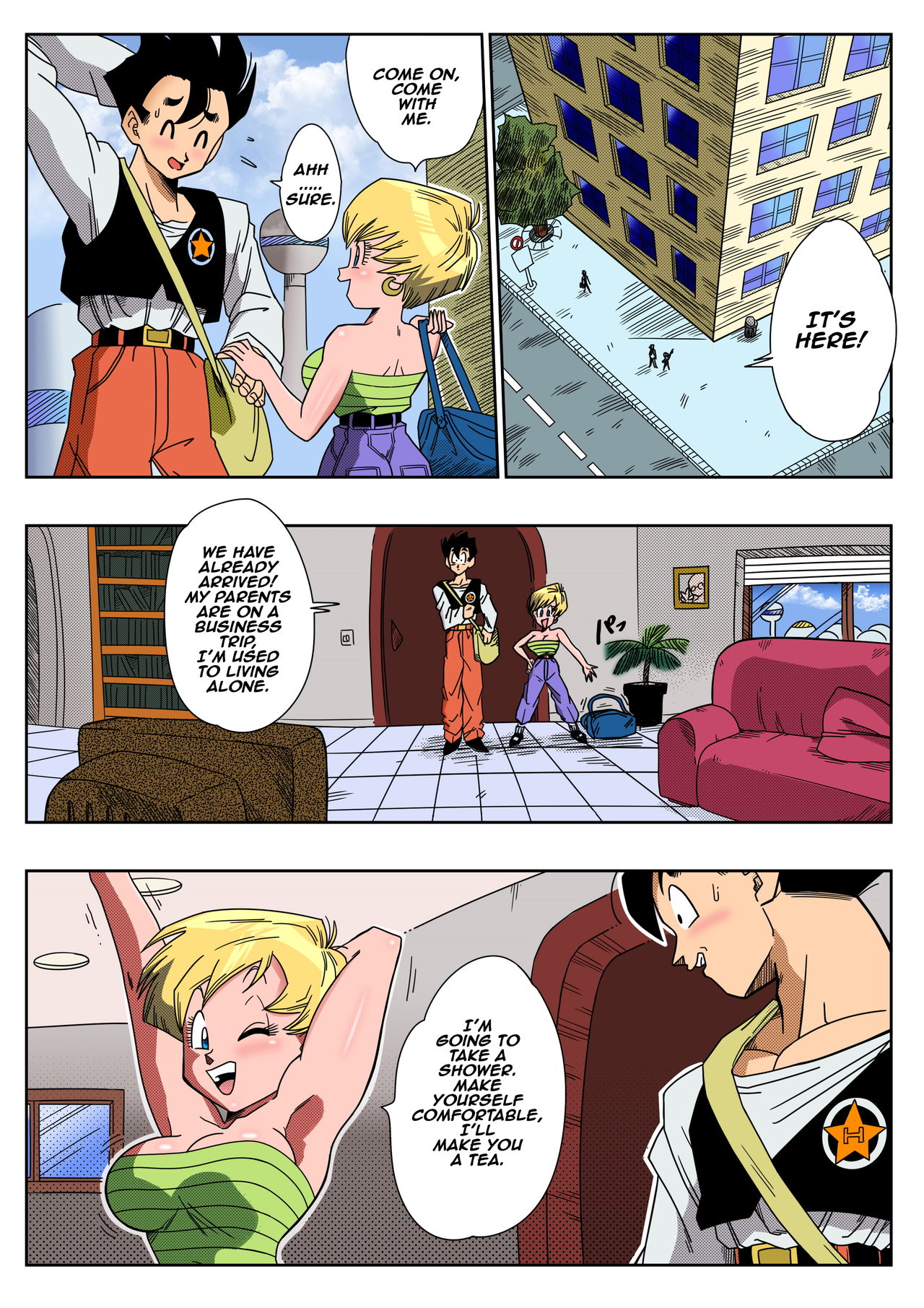 Love Triangle 1-4 Yamamoto color english page 5 full
