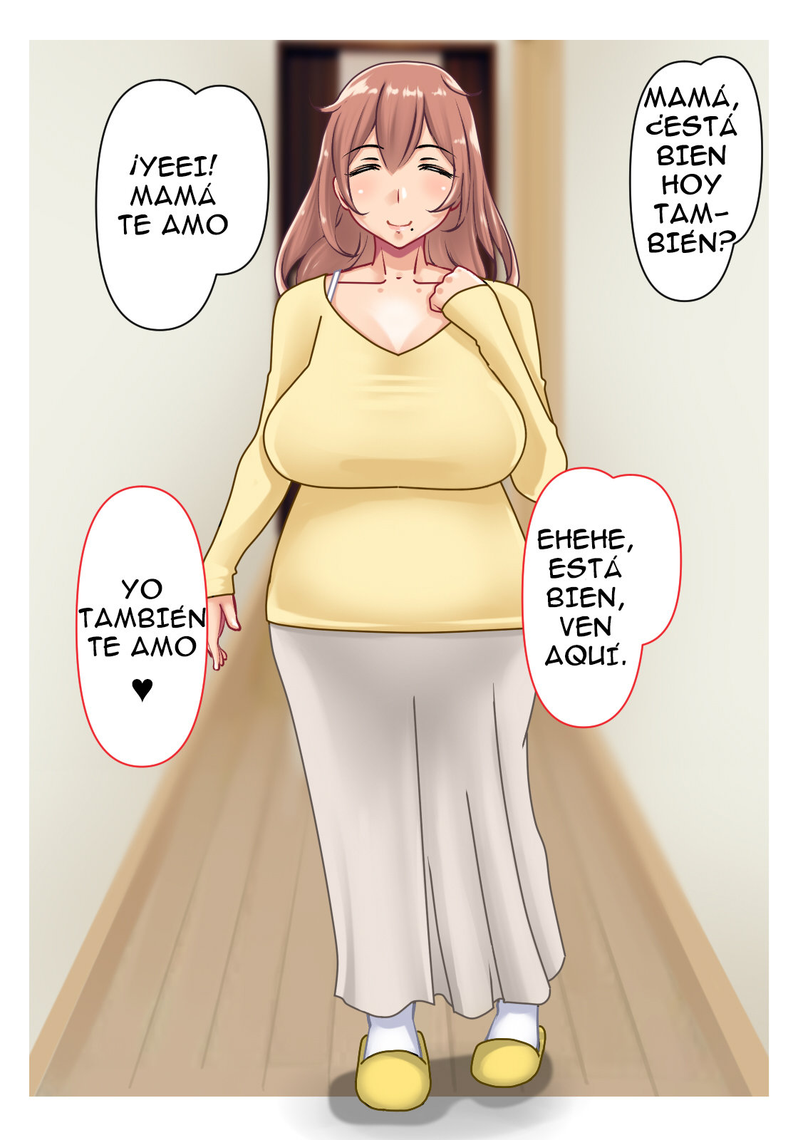 Daisukina Mama to | With my Beloved Mama  | Con Mi Amada Mamá page 4 full