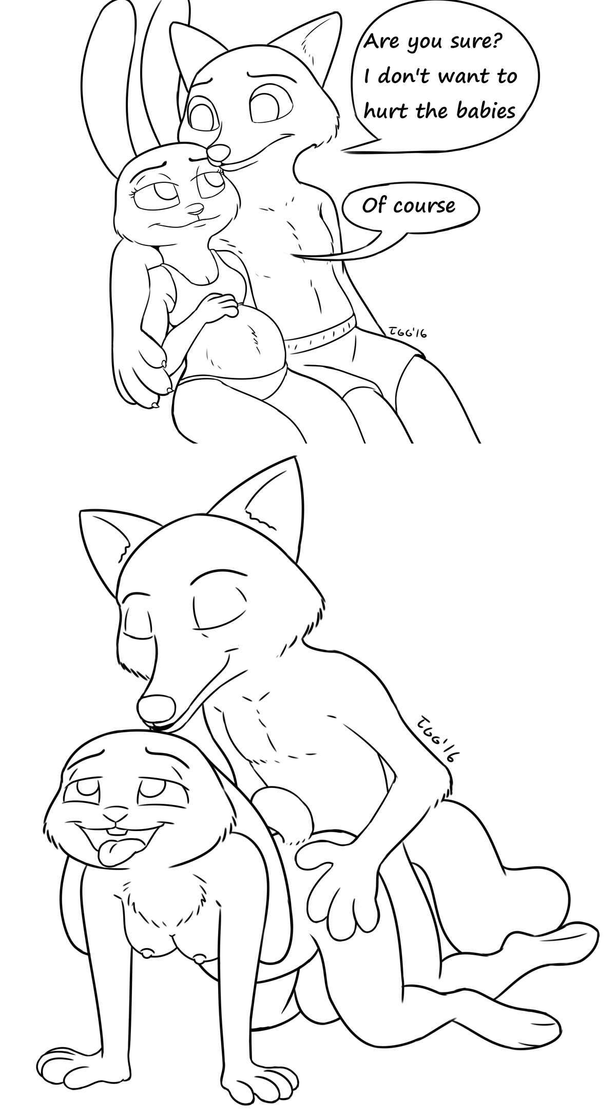 Nick Wilde Going Savage On Those Bunny Bongos page 4 full
