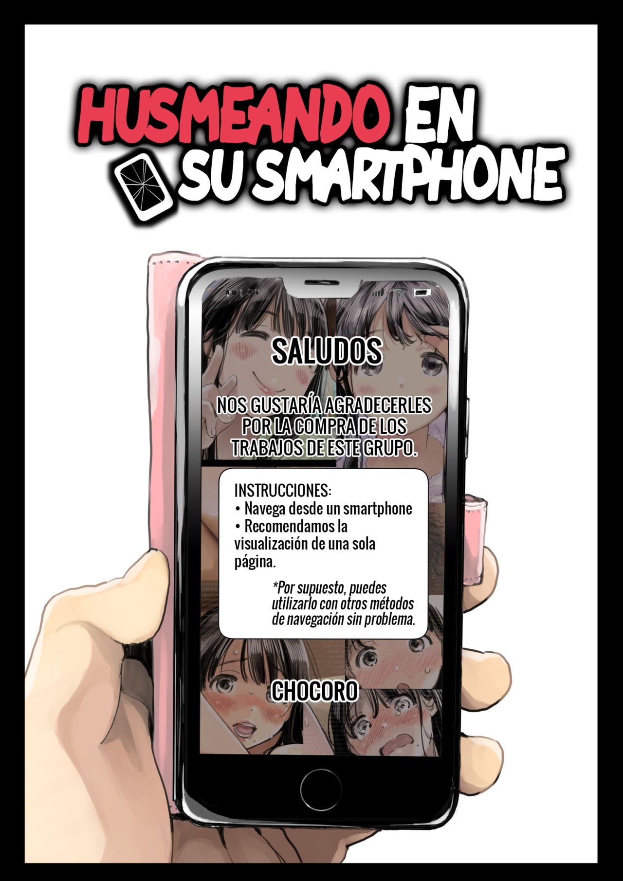 Kanojo no SmaPho o Nozoita dake nano ni | Husmeando en su smartphone page 1 full