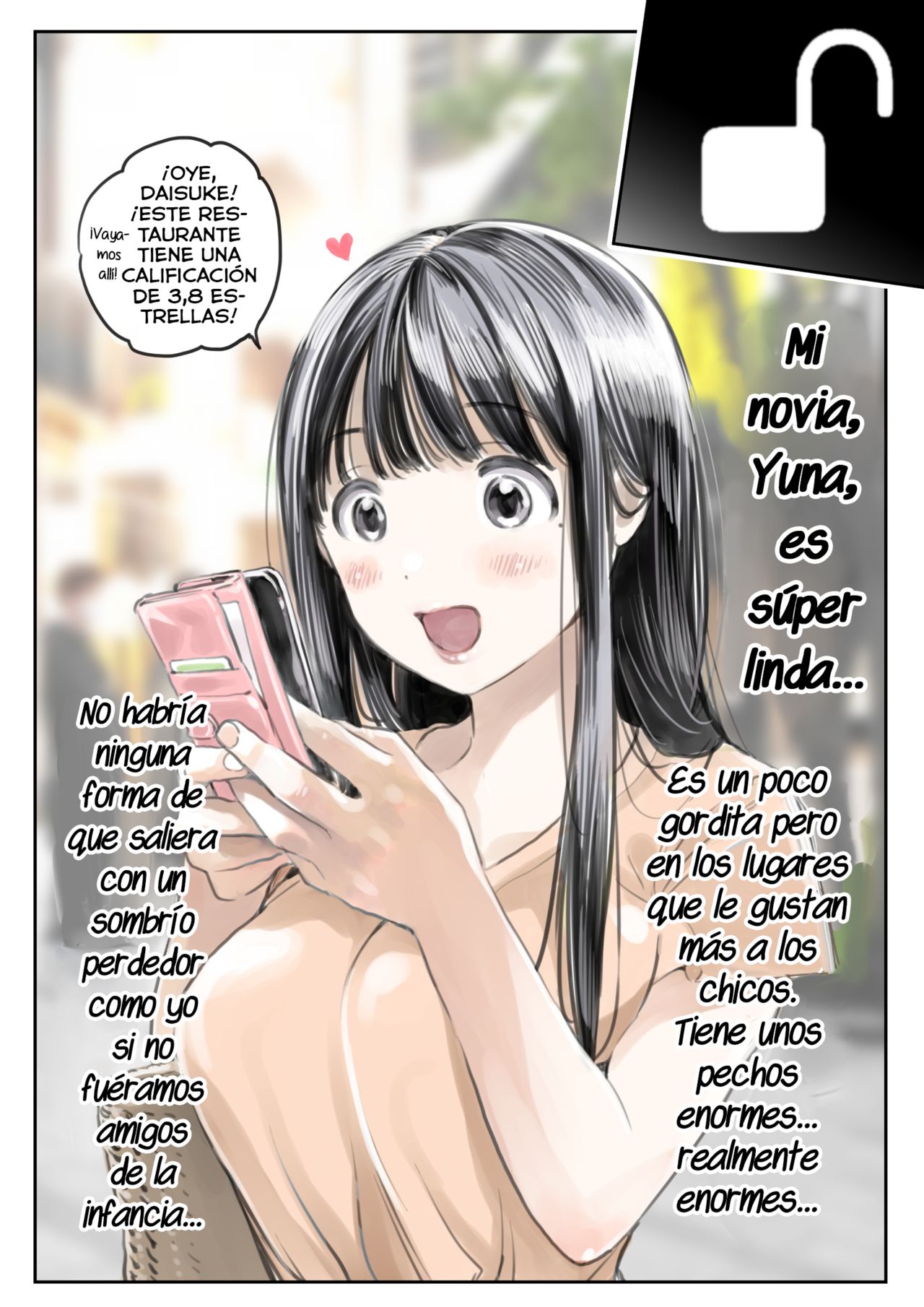 Kanojo no SmaPho o Nozoita dake nano ni | Husmeando en su smartphone page 5 full