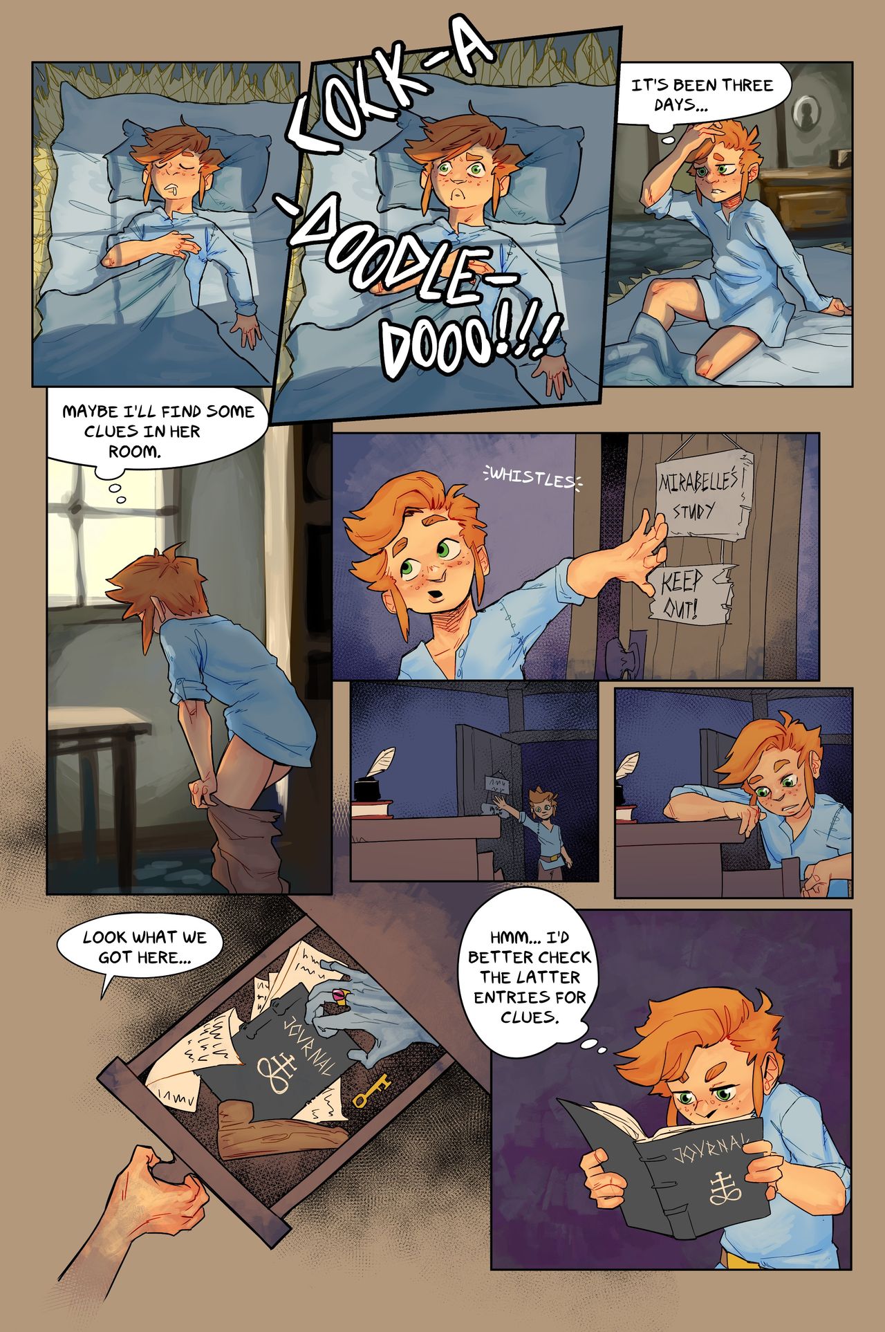 A Boy and His Familiar, Chapter 1 page 10 full