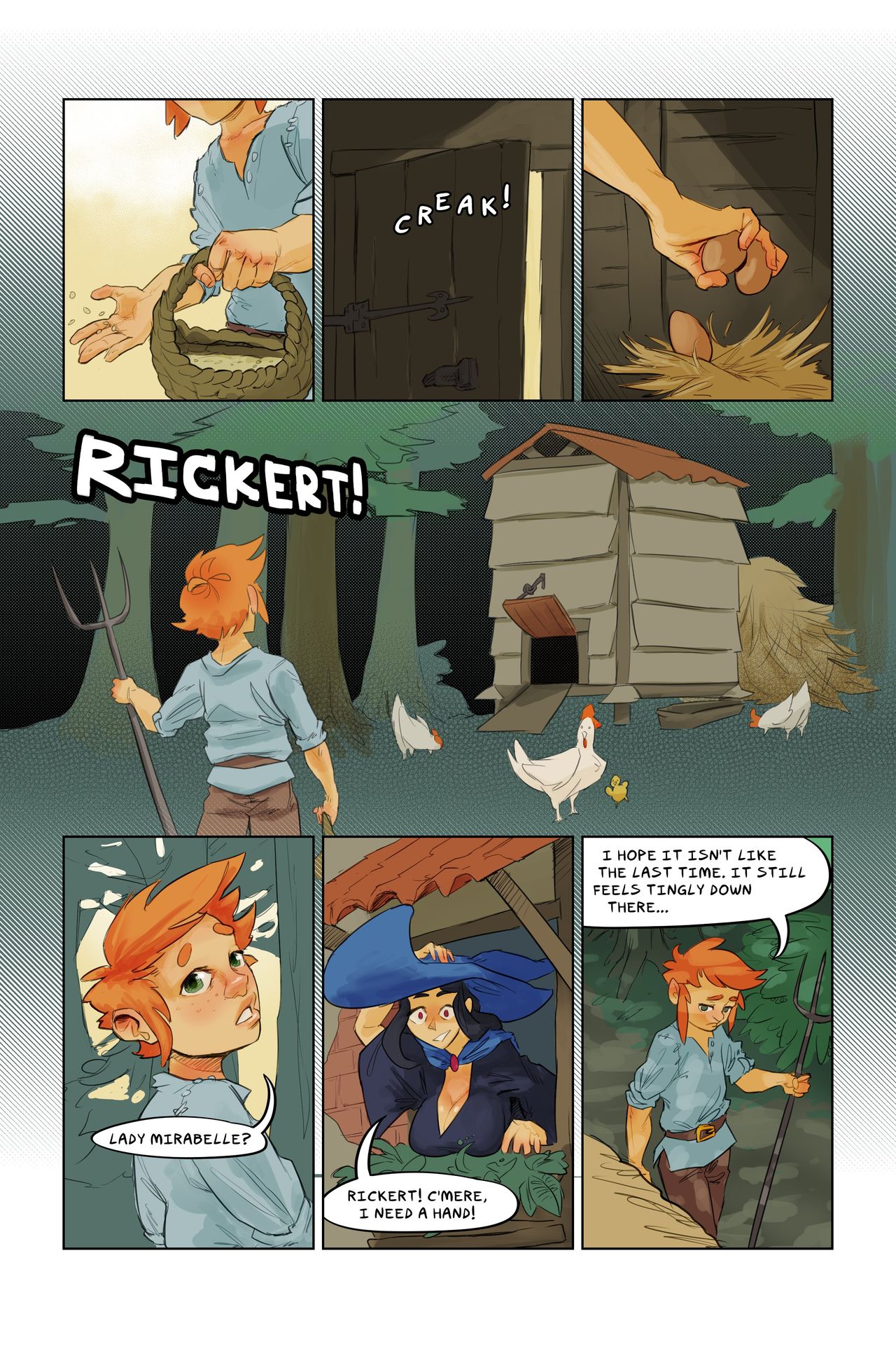 A Boy and His Familiar, Chapter 1 page 3 full