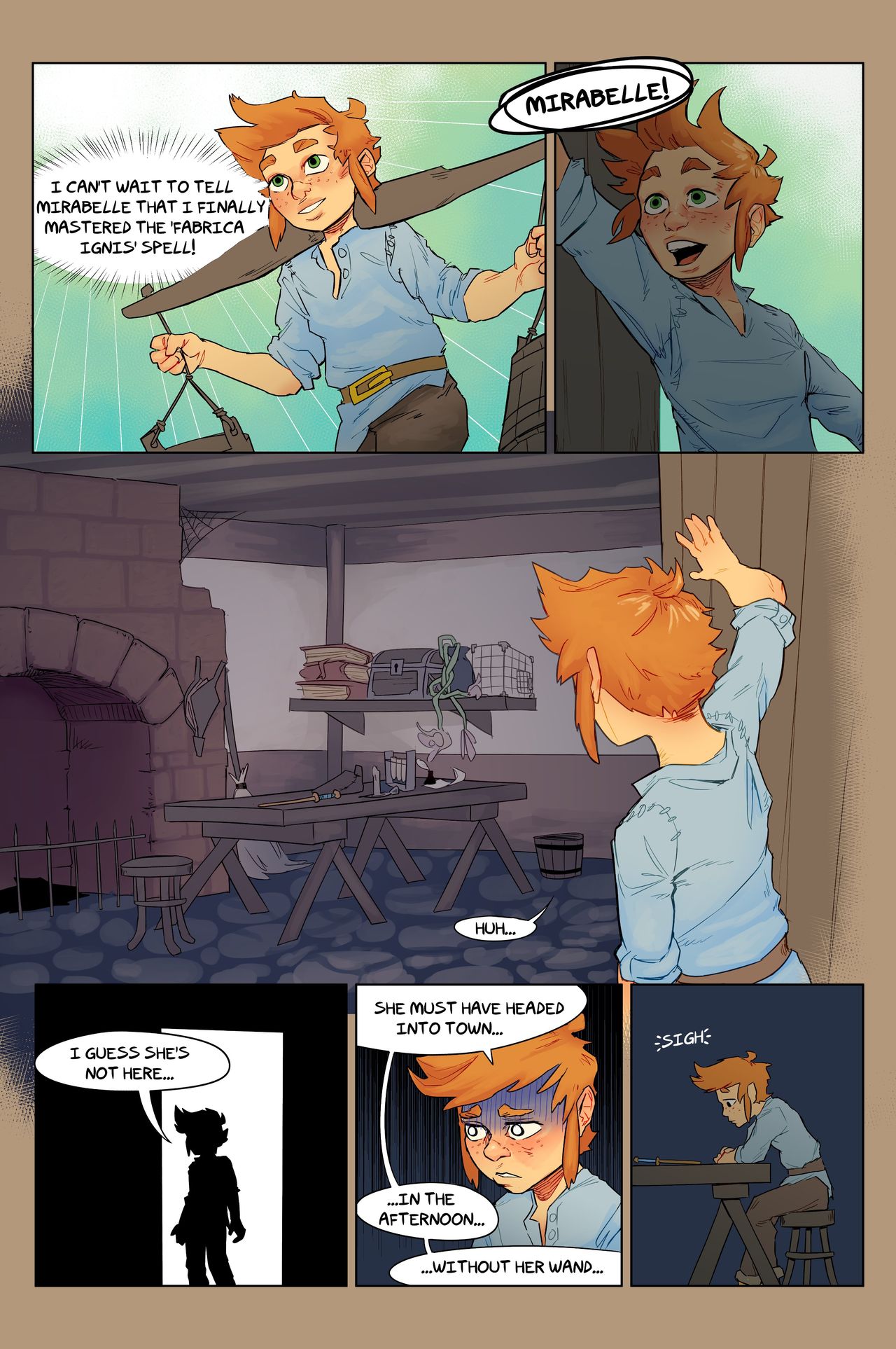 A Boy and His Familiar, Chapter 1 page 9 full