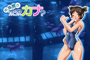 Suizokukan de Chinbotsu Kana? cover