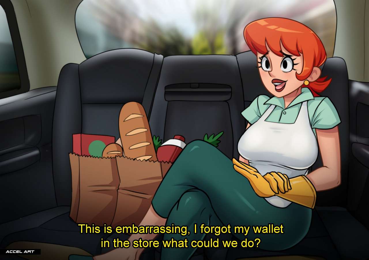 Waifu Taxi  Dexters Mom - english page 1 full
