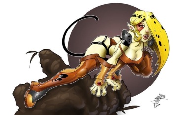 Cheetara &amp; Pumyra Thundercats cover
