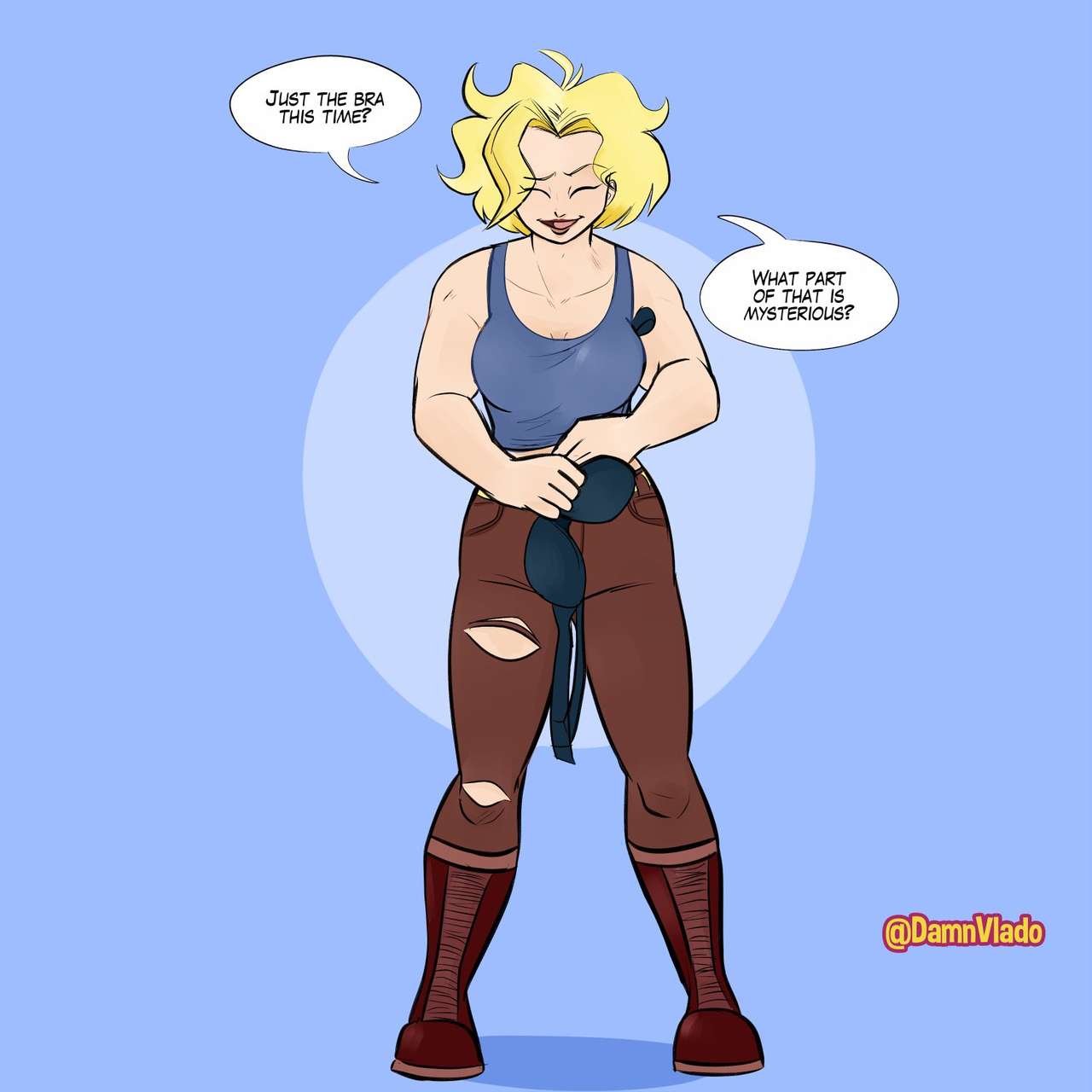 Kara's Strip Game! page 5 full