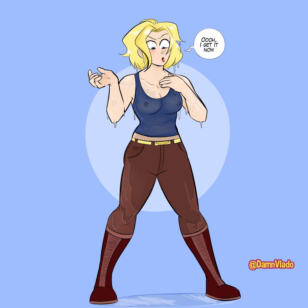Kara's Strip Game! page 7 full