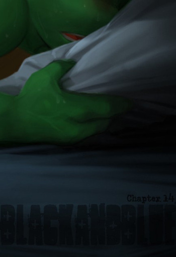 TMNT Black and Blue ch.14 cover
