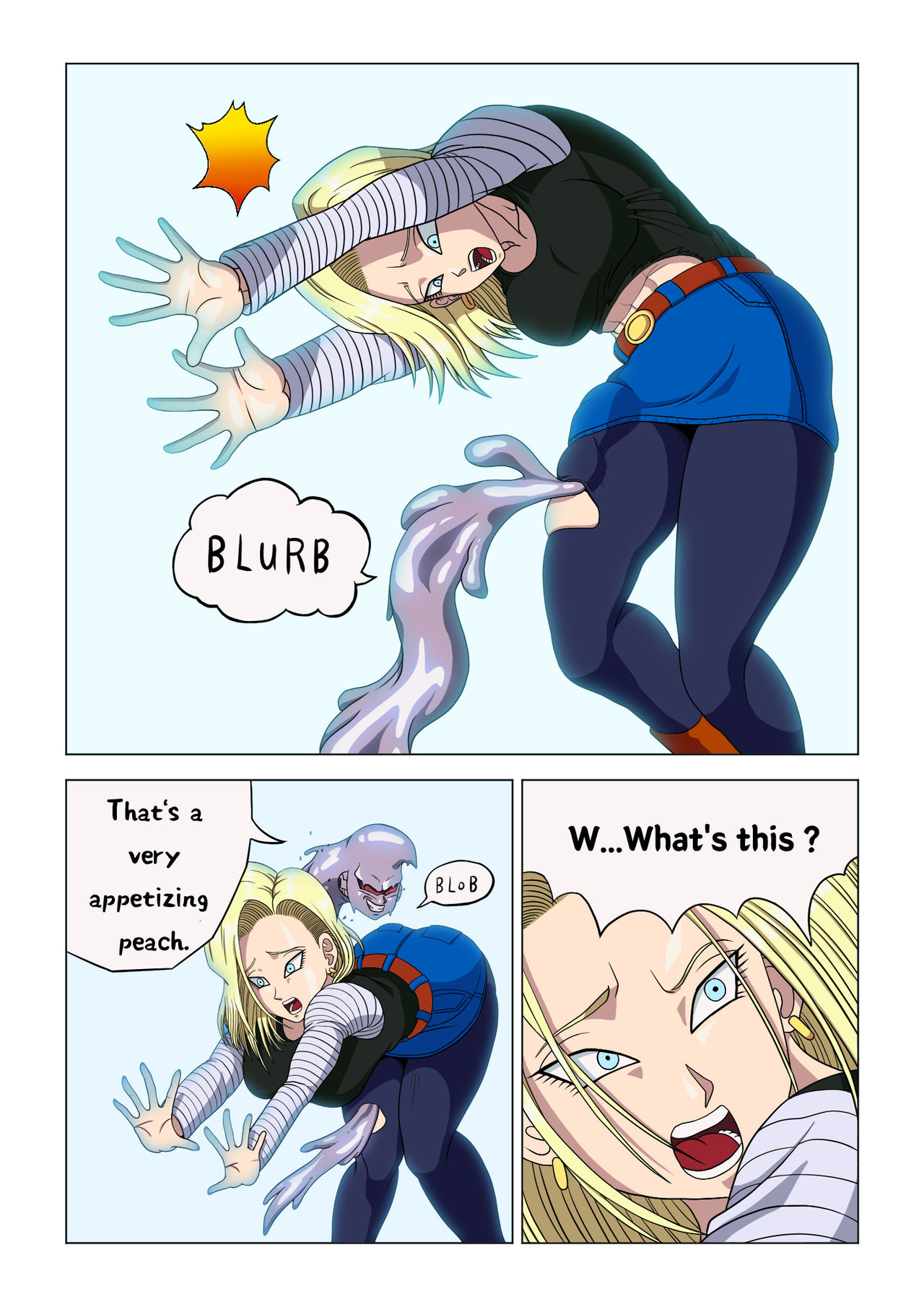 Android 18 vs Baby page 10 full