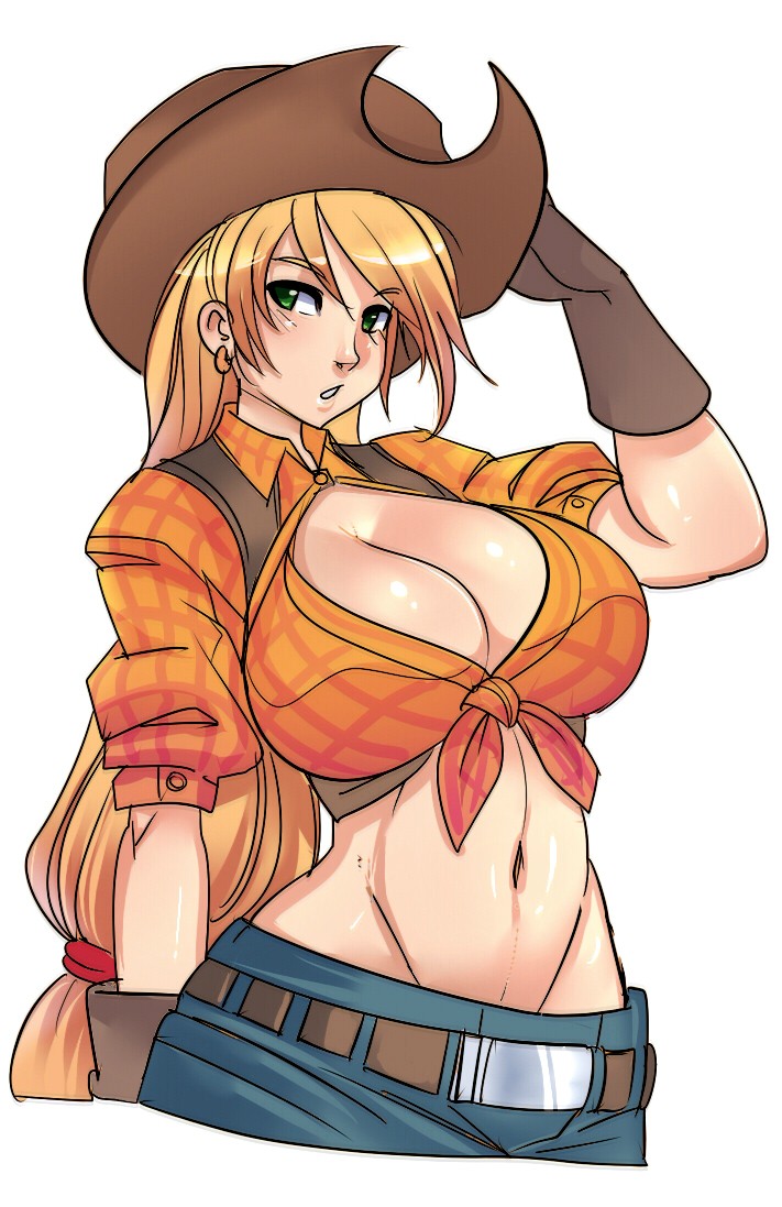 Humanized Applejack page 4 full