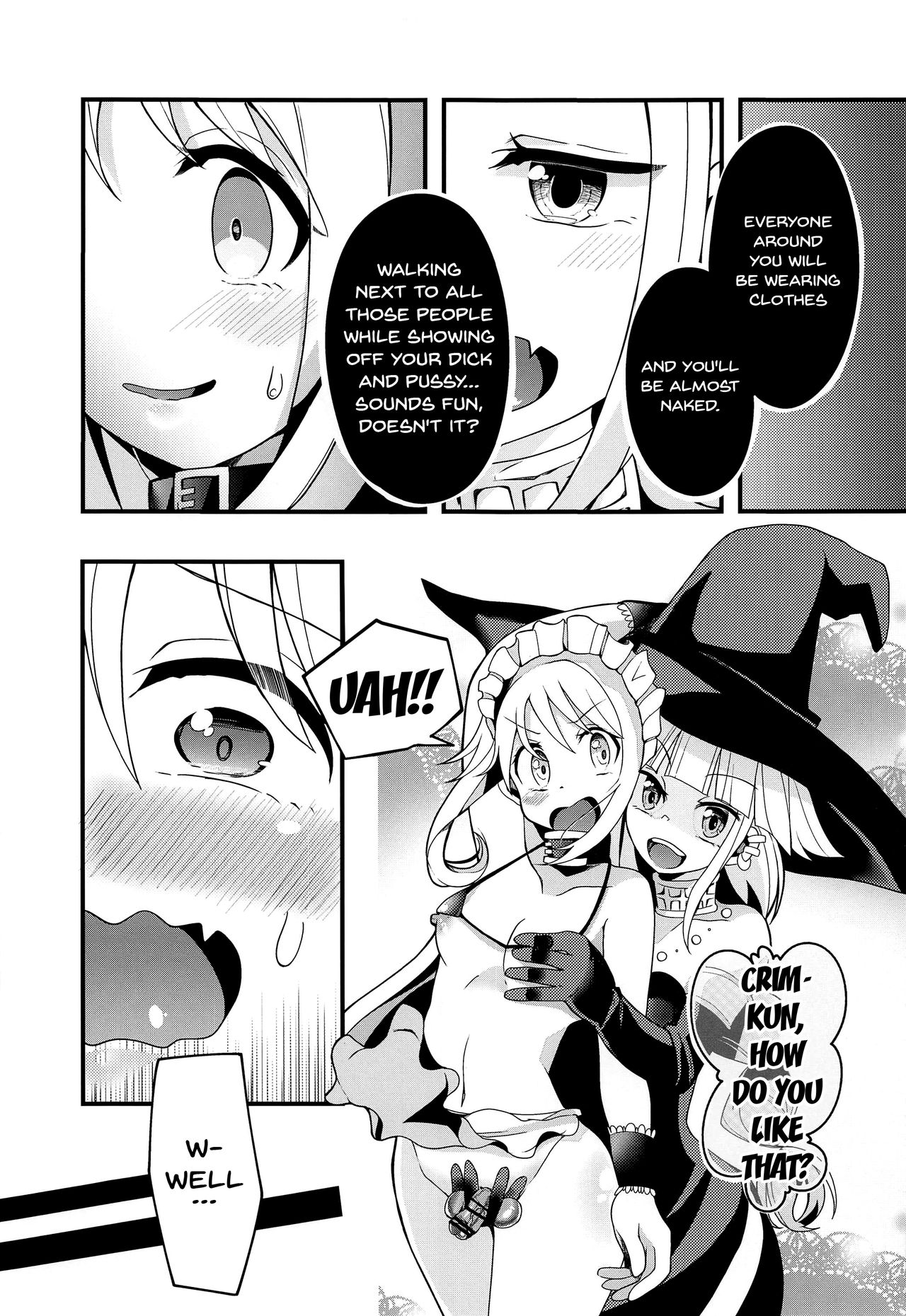 Roshutsu Tenshi Crim-kun 2 | Exposed Angel Crim-kun 2 page 4 full