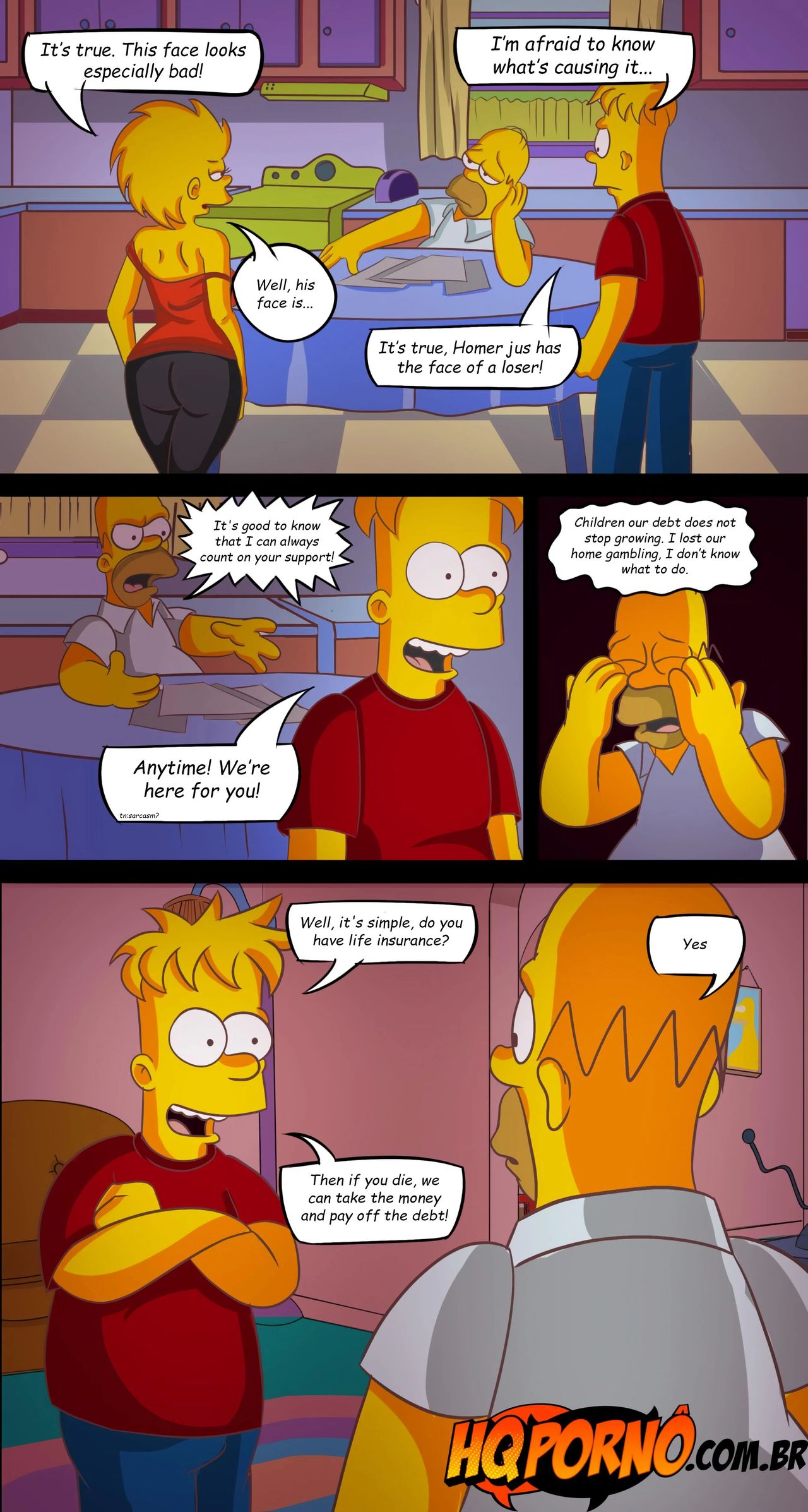 - 3 . OS Simpsons - Lisa The Slut - english page 3 full