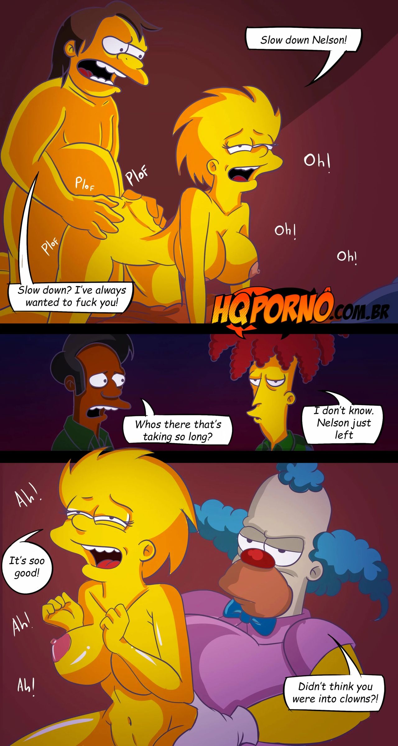 - 3 . OS Simpsons - Lisa The Slut - english page 6 full